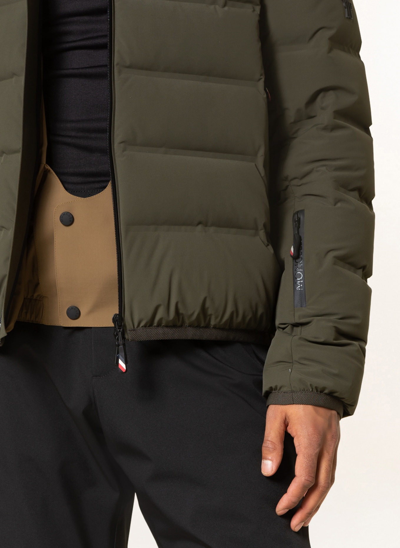 MONCLER GRENOBLE Down jacket LAGORAI, Color: OLIVE (Image 6)