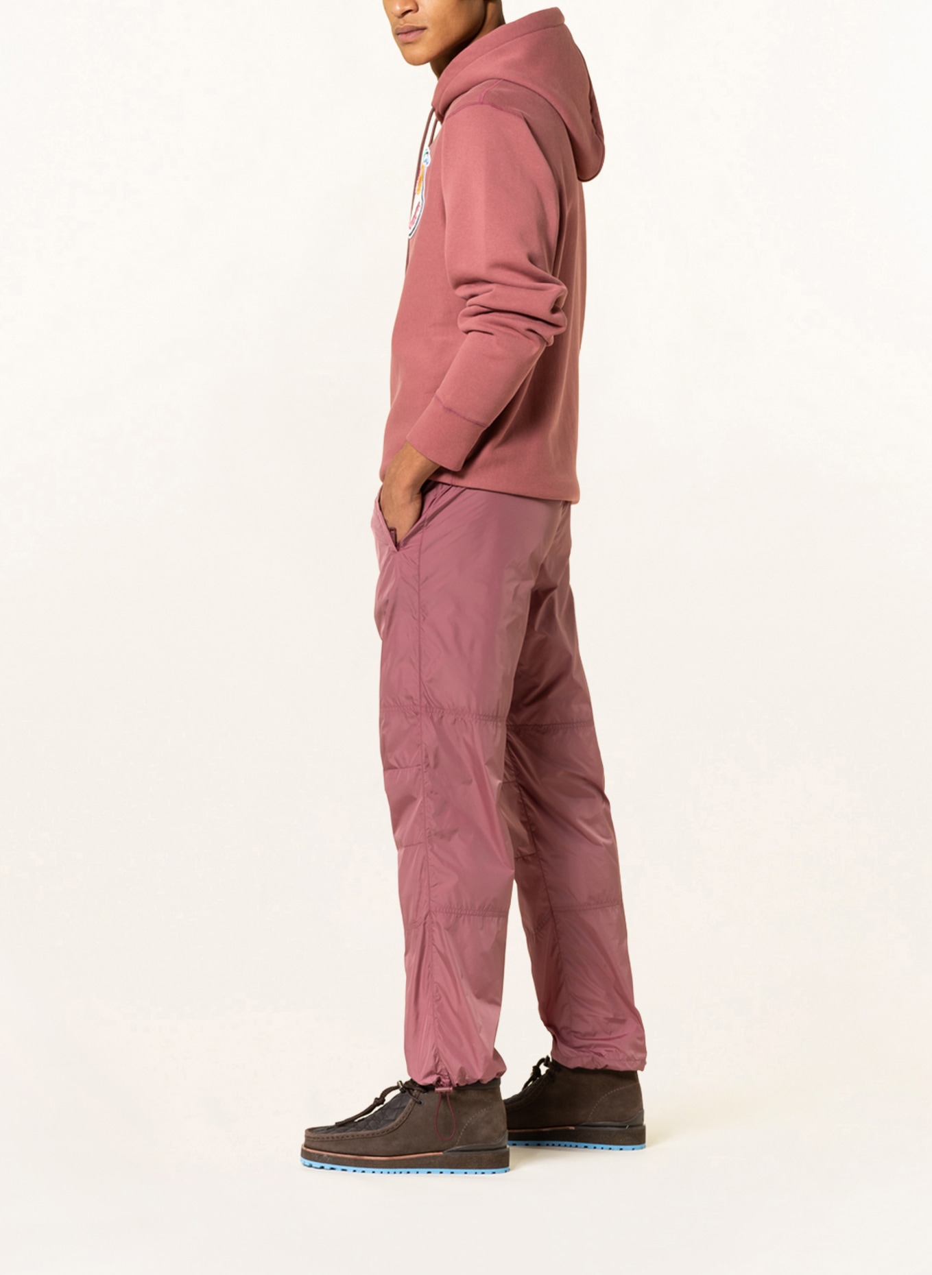 MONCLER GENIUS Kalhoty v joggingovém stylu , Barva: STARORŮŽOVÁ (Obrázek 4)