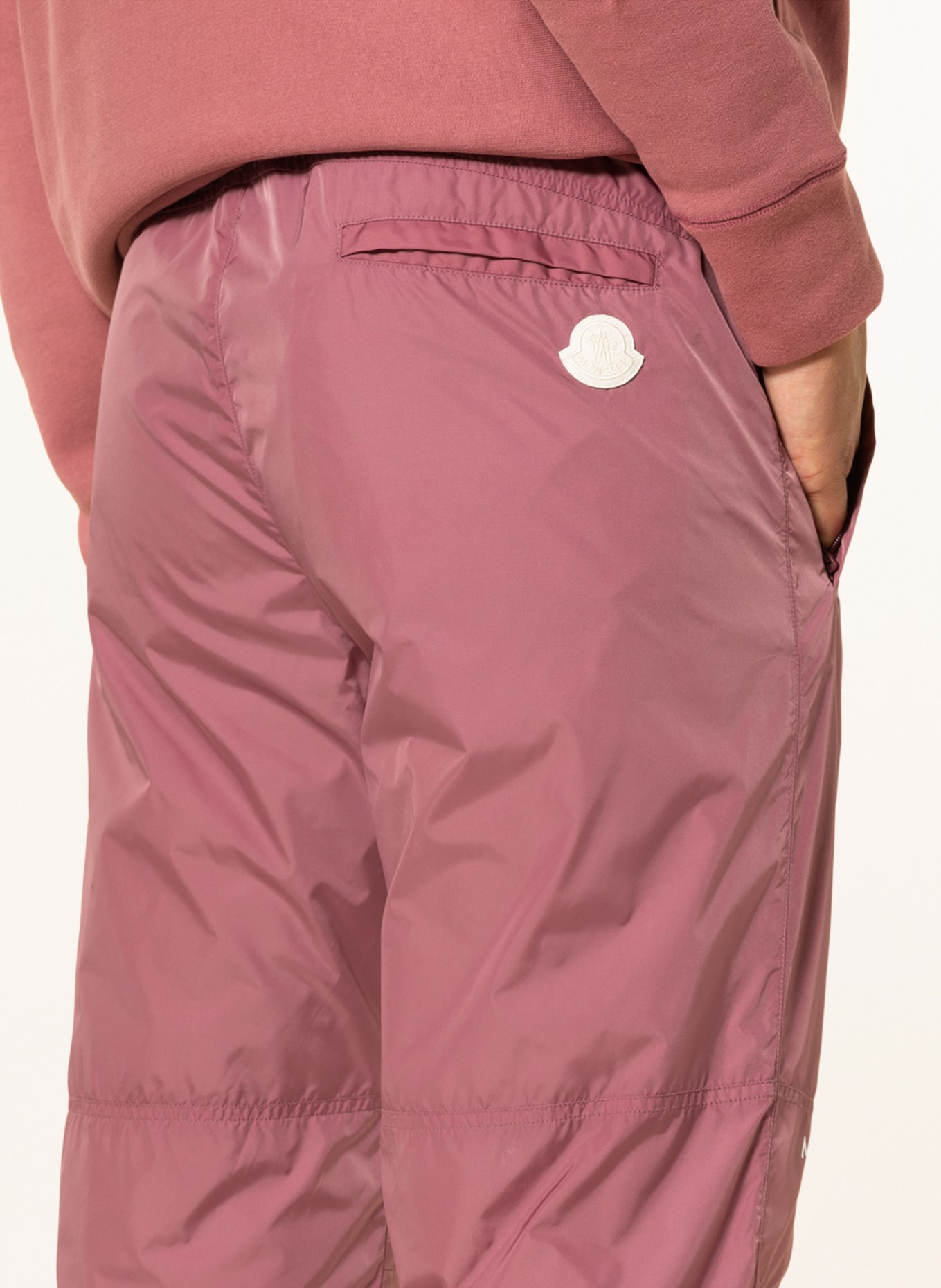 MONCLER GENIUS Trousers in jogger style , Color: DUSKY PINK (Image 6)