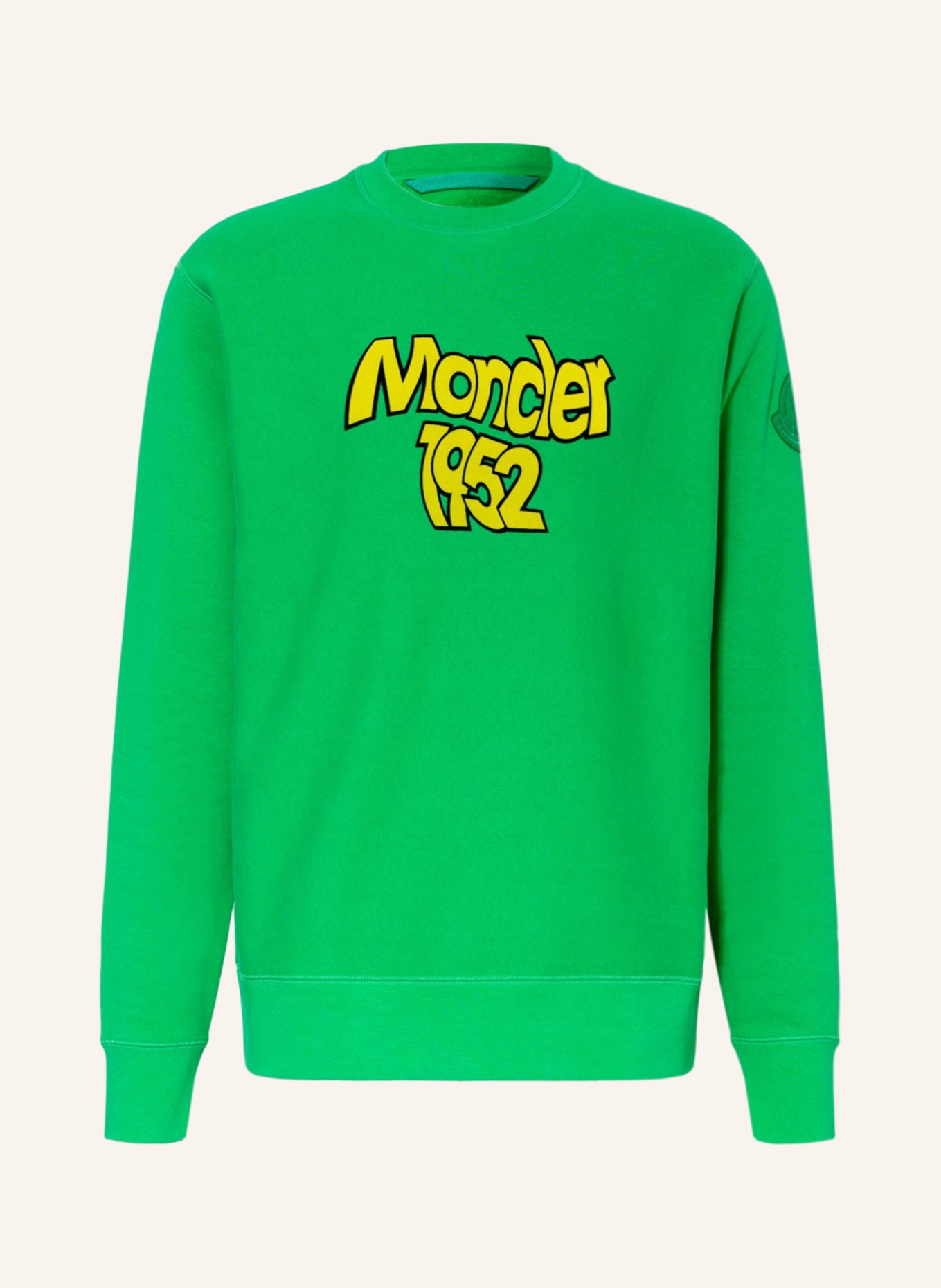 MONCLER GENIUS Sweatshirt, Color: LIGHT GREEN/ YELLOW (Image 1)