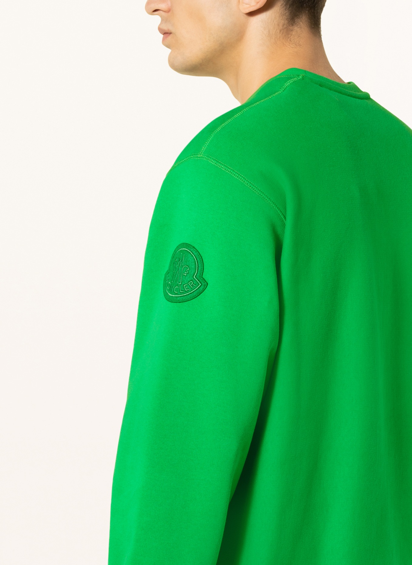 MONCLER GENIUS Sweatshirt, Color: LIGHT GREEN/ YELLOW (Image 4)