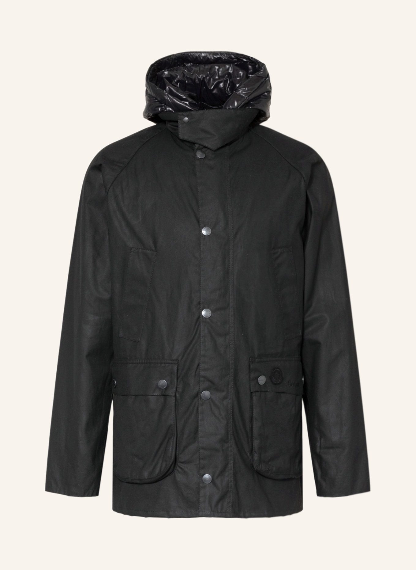 MONCLER GENIUS 2-in-1 field jacket WIGHT, Color: BLACK (Image 1)