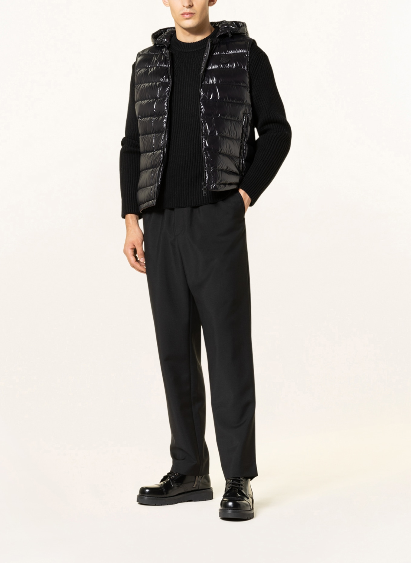 MONCLER GENIUS 2-in-1 field jacket WIGHT, Color: BLACK (Image 2)