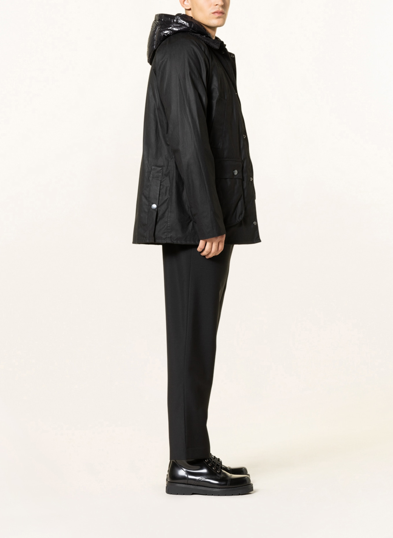 MONCLER GENIUS 2-in-1 field jacket WIGHT, Color: BLACK (Image 5)