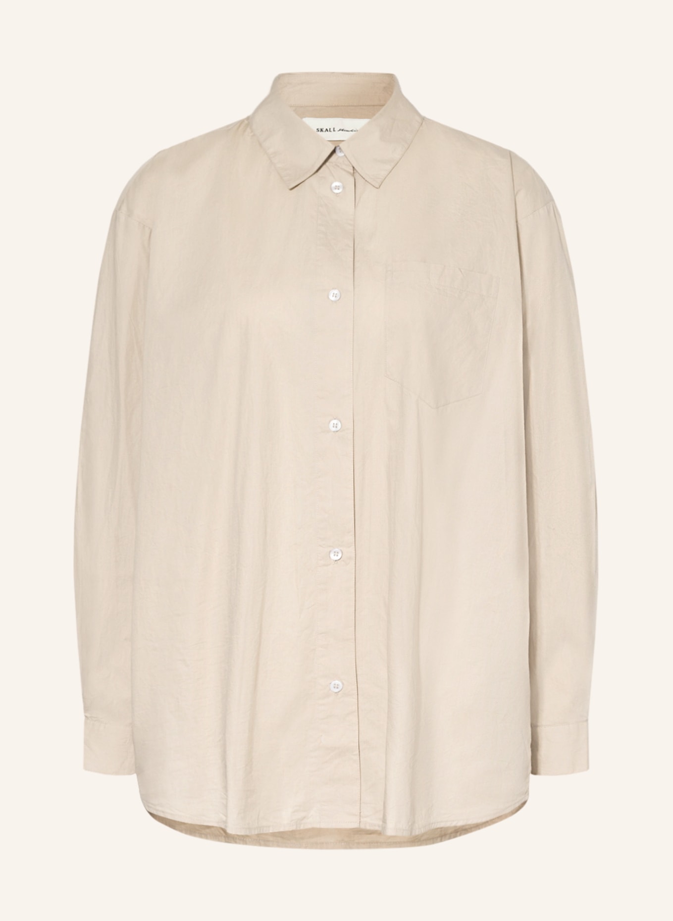 Skall Studio Oversized shirt blouse EDGAR, Color: BEIGE (Image 1)