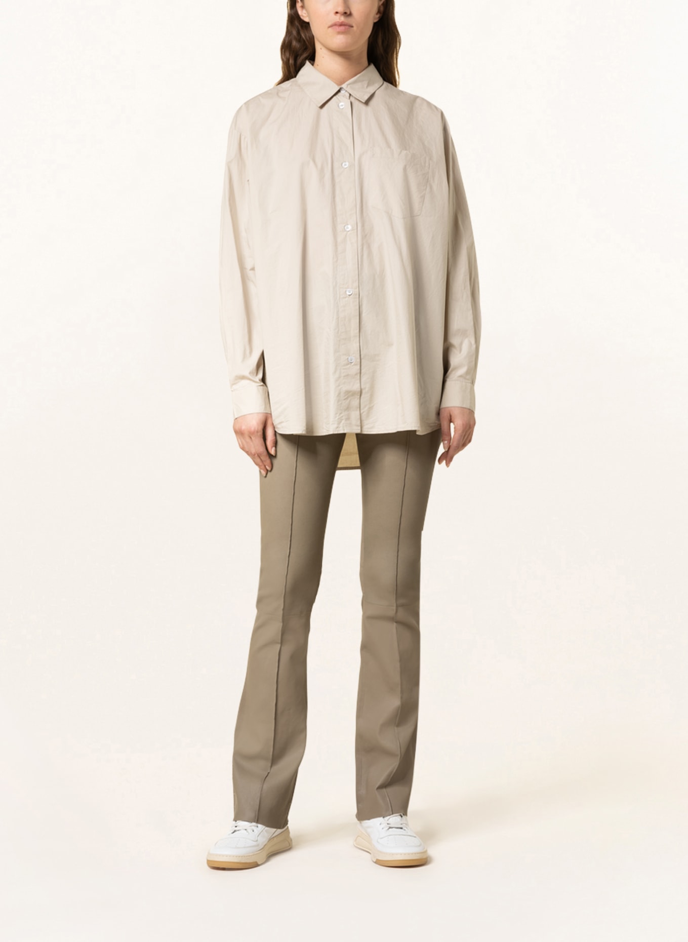 Skall Studio Oversized shirt blouse EDGAR, Color: BEIGE (Image 2)