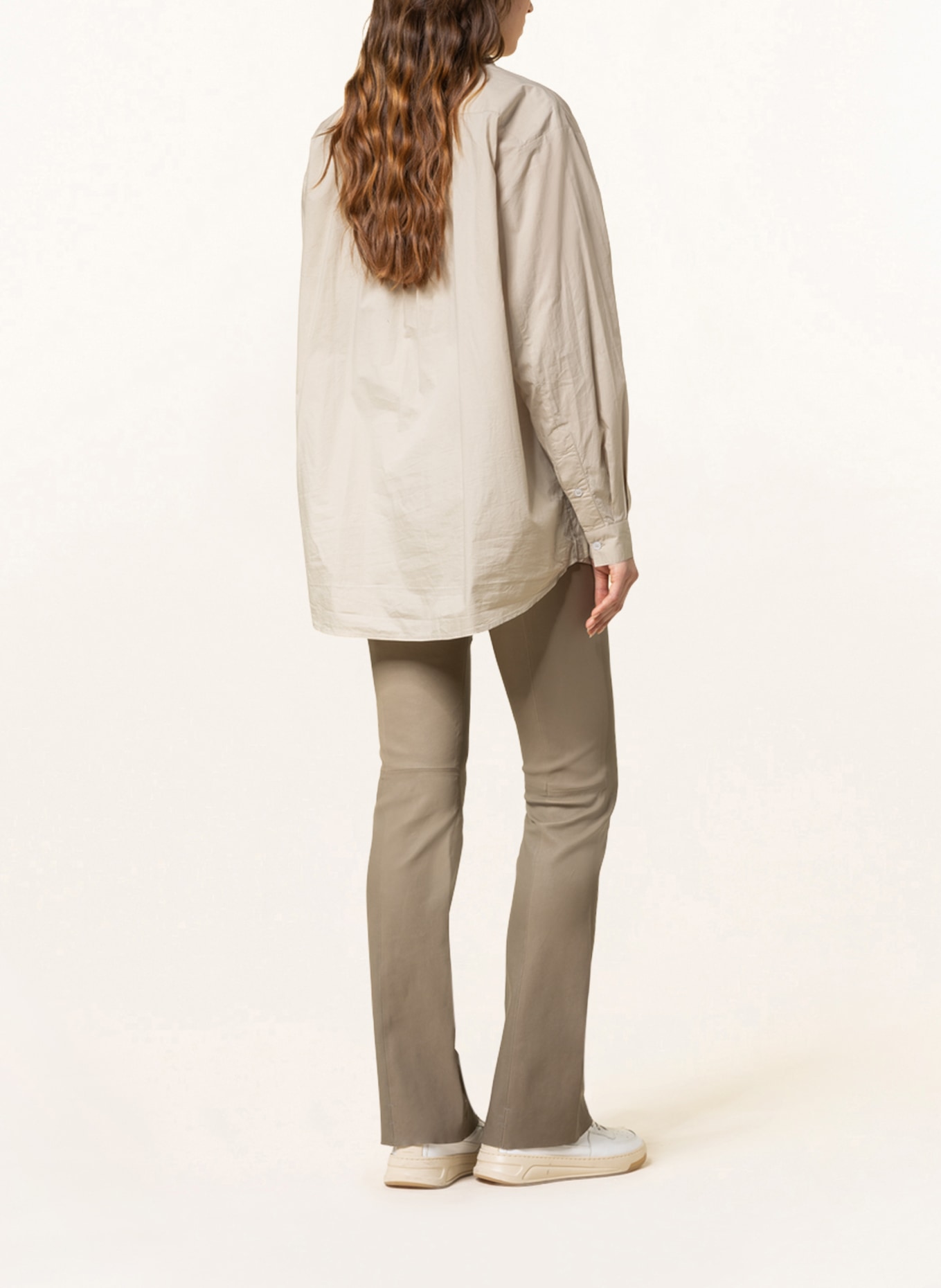 Skall Studio Oversized shirt blouse EDGAR, Color: BEIGE (Image 3)