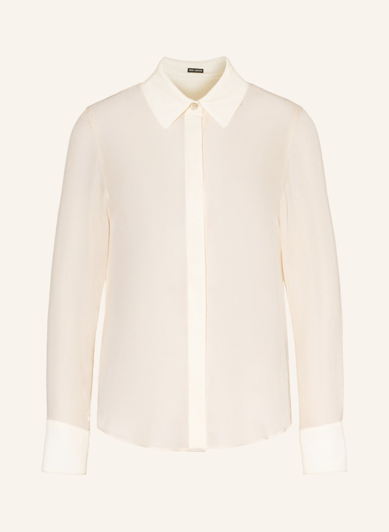 IRIS von ARNIM Shirt blouse TALEA in silk, Color: CREAM (Image 1)