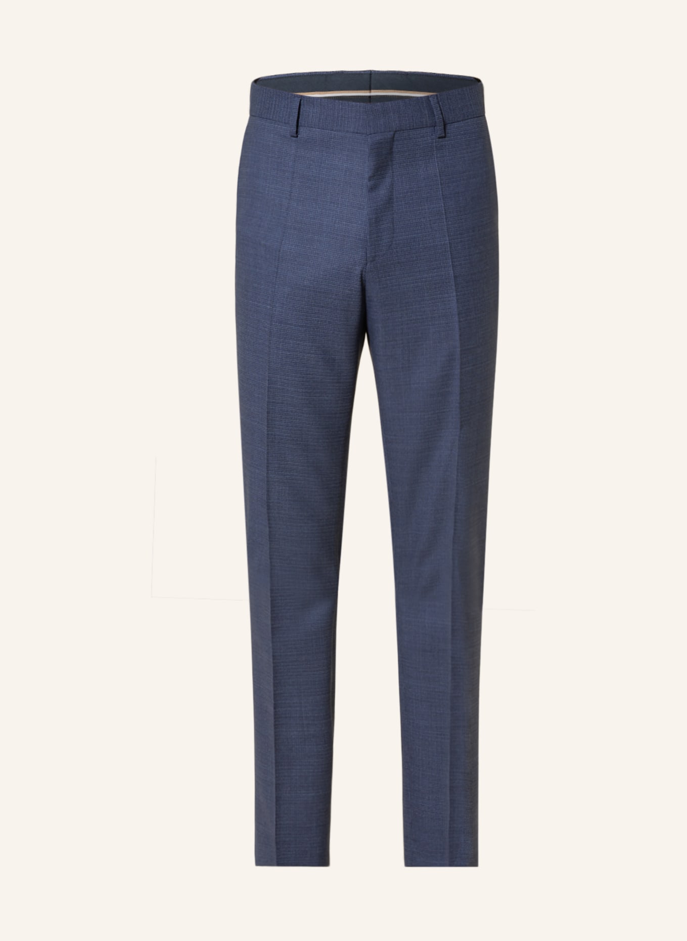 HUGO BOSS  Lenon2 SlimFit Pleated Virgin Wool Suit Trousers  Gray Hugo  Boss