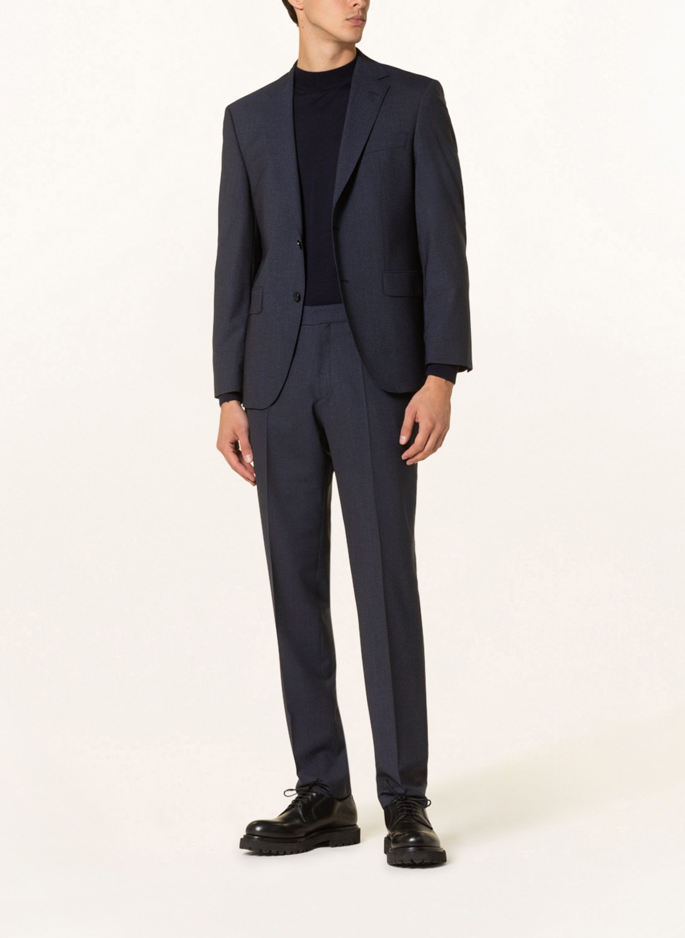 BOSS Anzughose LENON Regular Fit: DUNKELBLAU