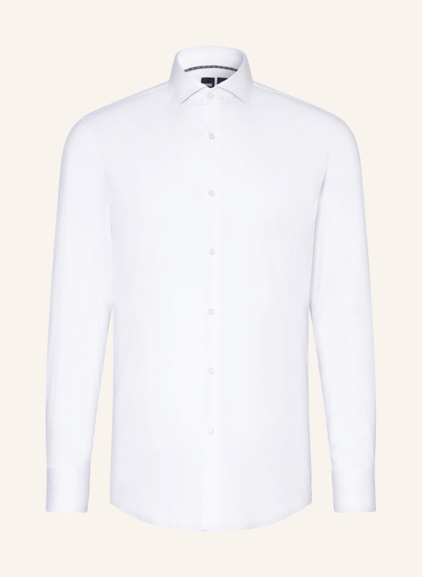 BOSS Jerseyhemd HANK PERFORMANCE Slim Fit , Farbe: WEISS(Bild null)