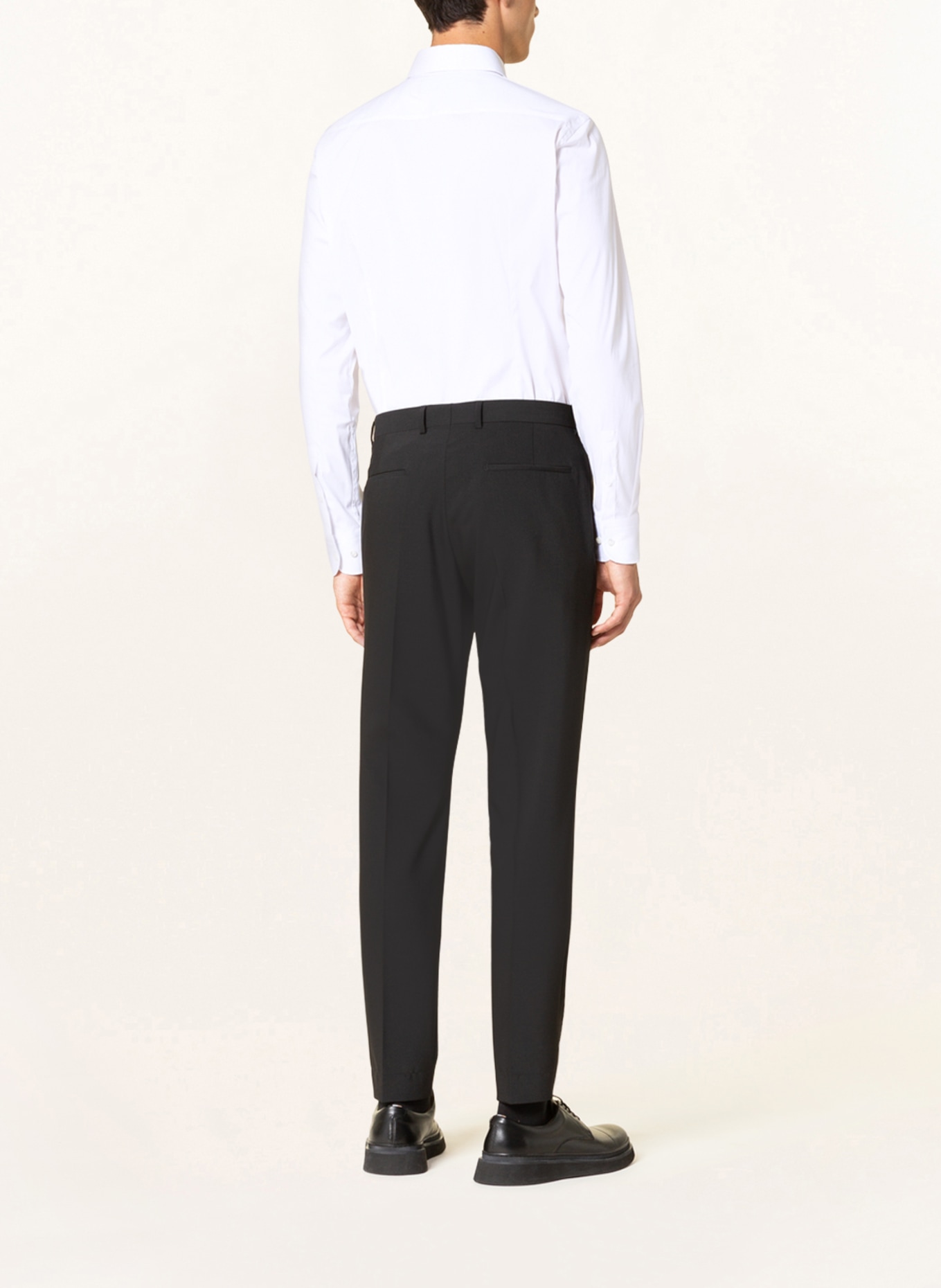 BOSS Jerseyhemd HANK PERFORMANCE Slim Fit , Farbe: WEISS (Bild 3)