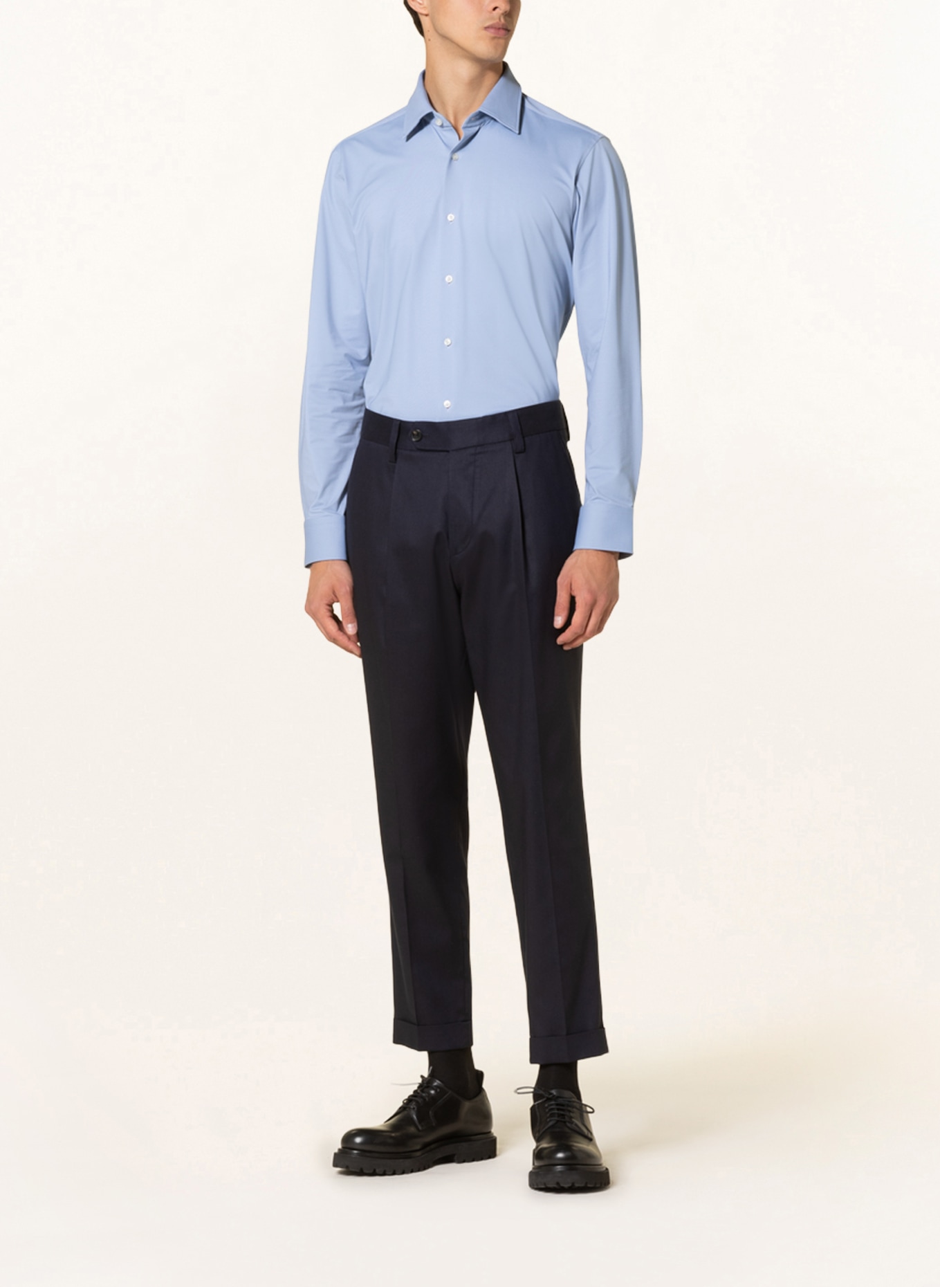 BOSS Jersey shirt JOE PERFORMANCE regular fit, Color: BLUE GRAY (Image 2)