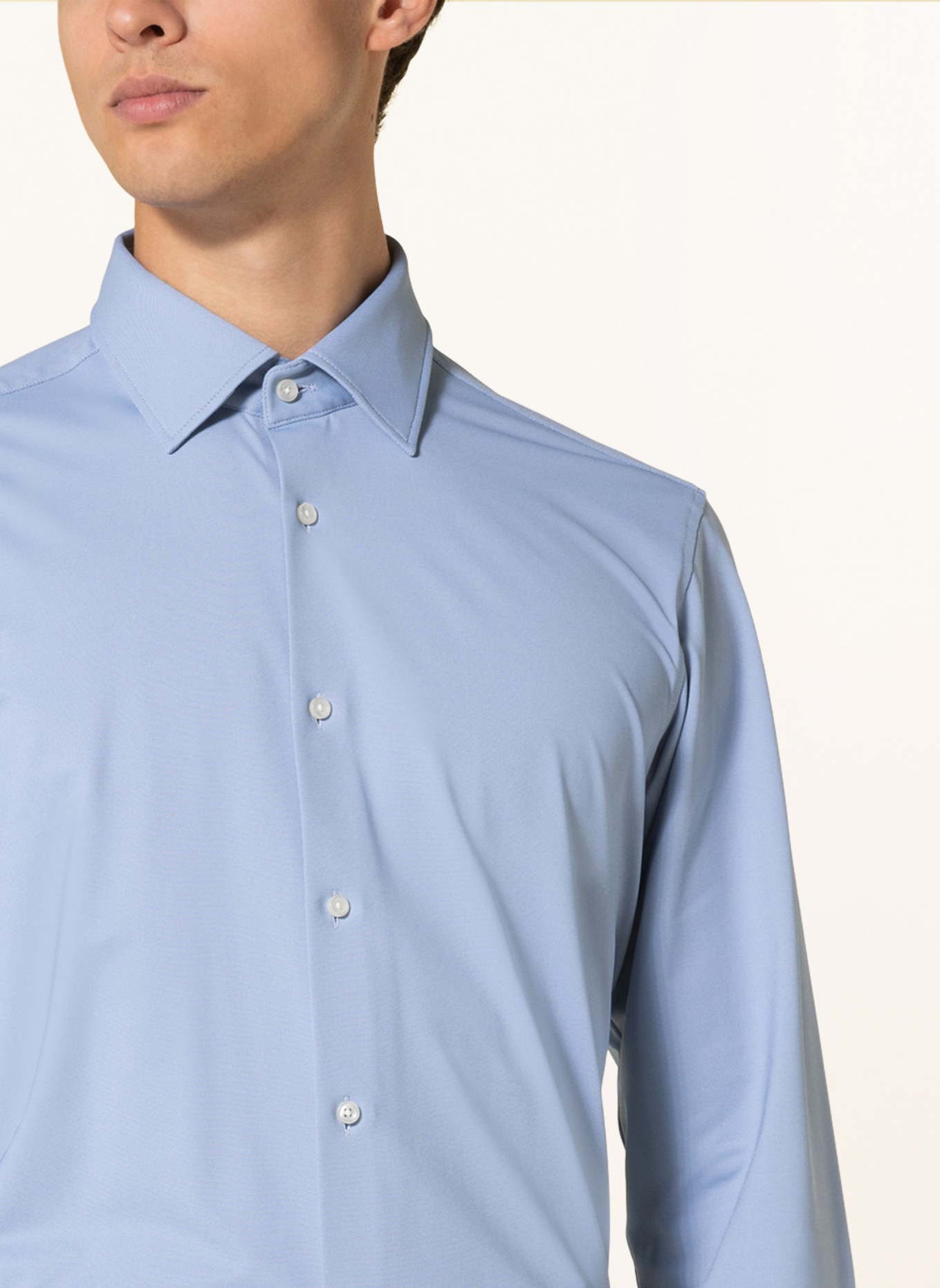 BOSS Jersey shirt JOE PERFORMANCE regular fit, Color: BLUE GRAY (Image 4)