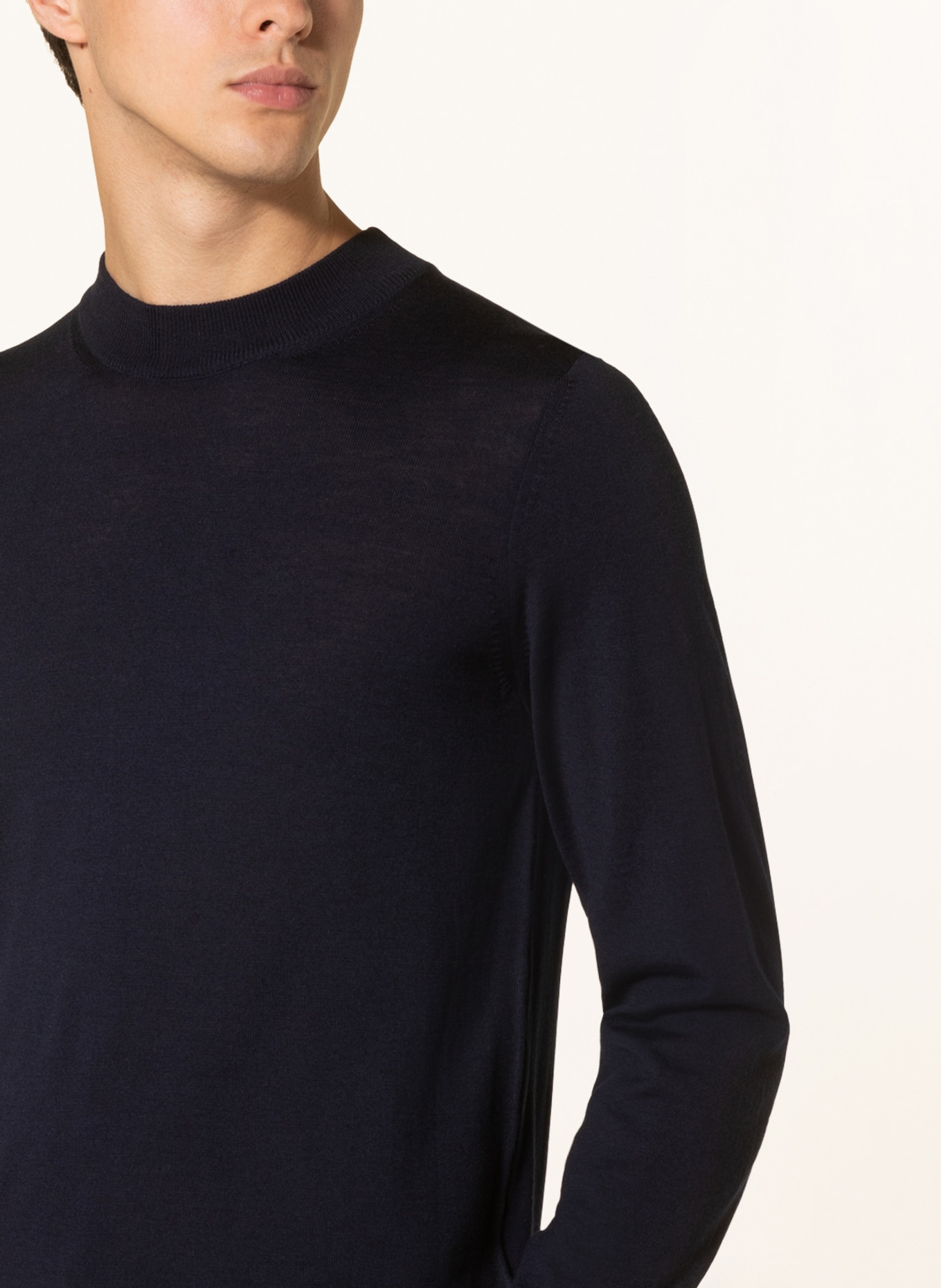BOSS Sweater BJARNO, Color: DARK BLUE (Image 4)