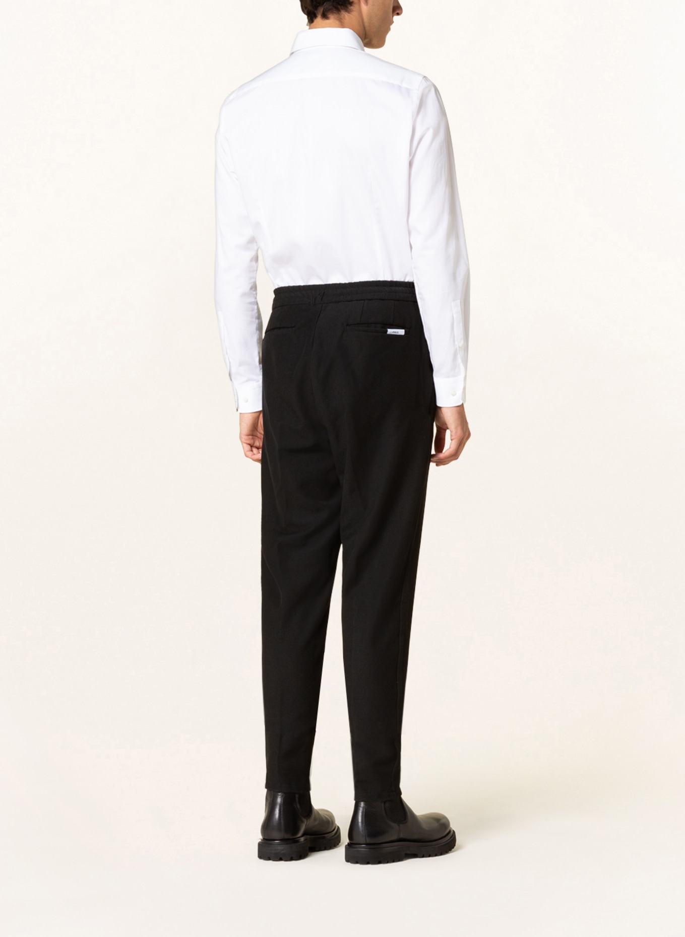 PAUL Suit trousers tapered fit, Color: BLACK (Image 3)