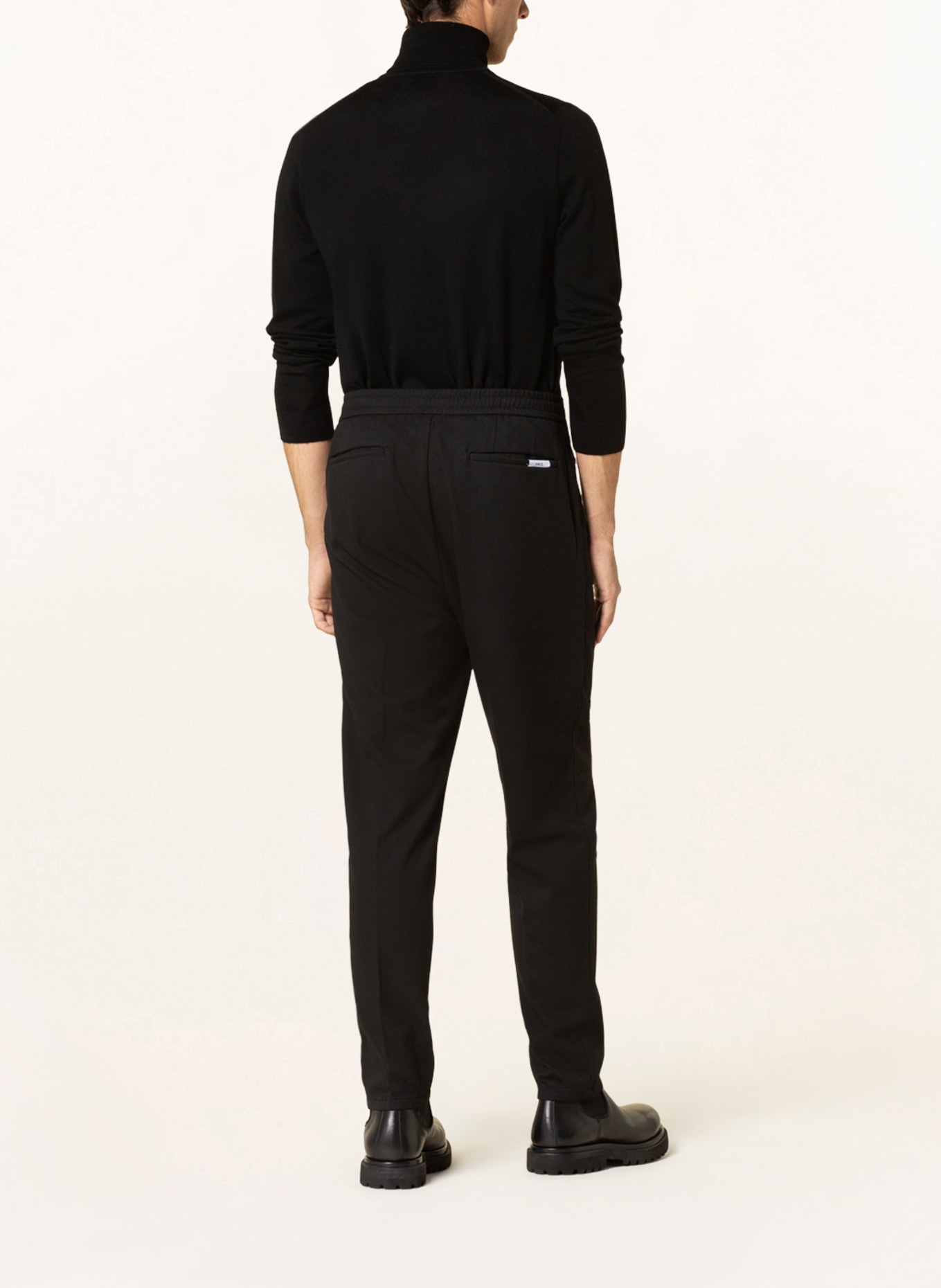 PAUL Suit trousers tapered fit, Color: BLACK (Image 3)
