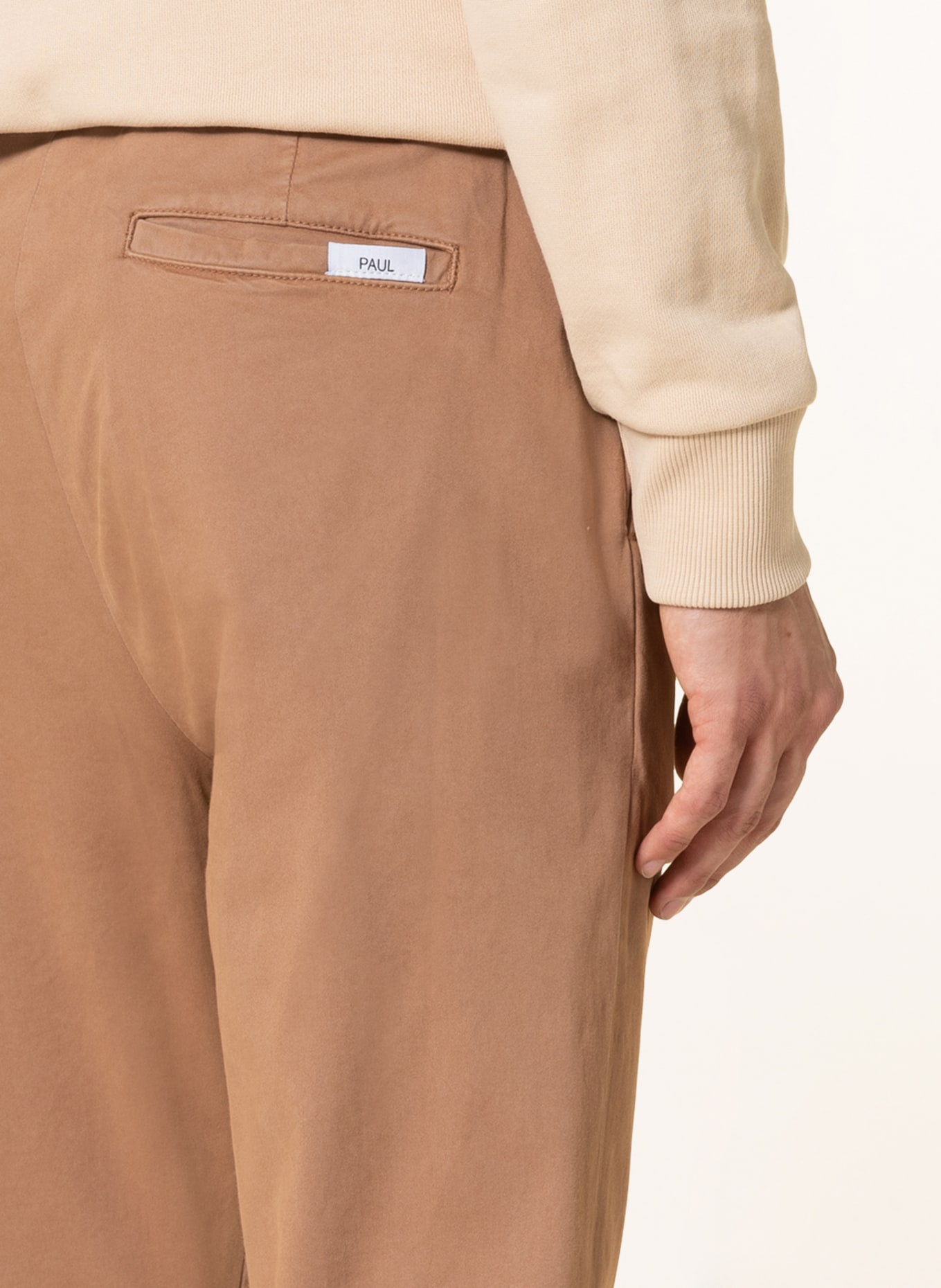 PAUL Chino Tapered Fit, Farbe: CAMEL (Bild 5)