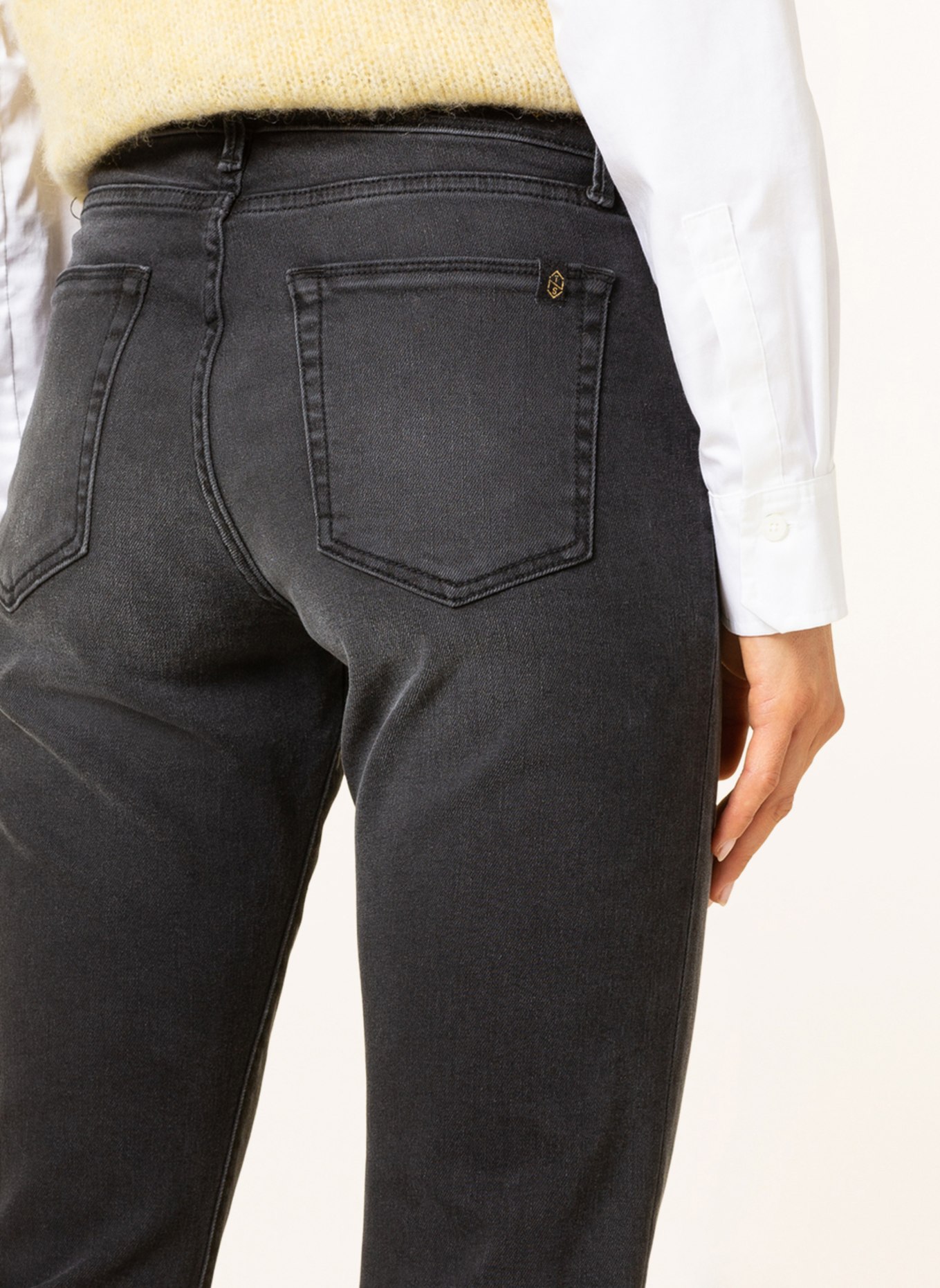 THE.NIM STANDARD Jeans BONNIE, Farbe: W652-BBK Anthrazit (Bild 5)