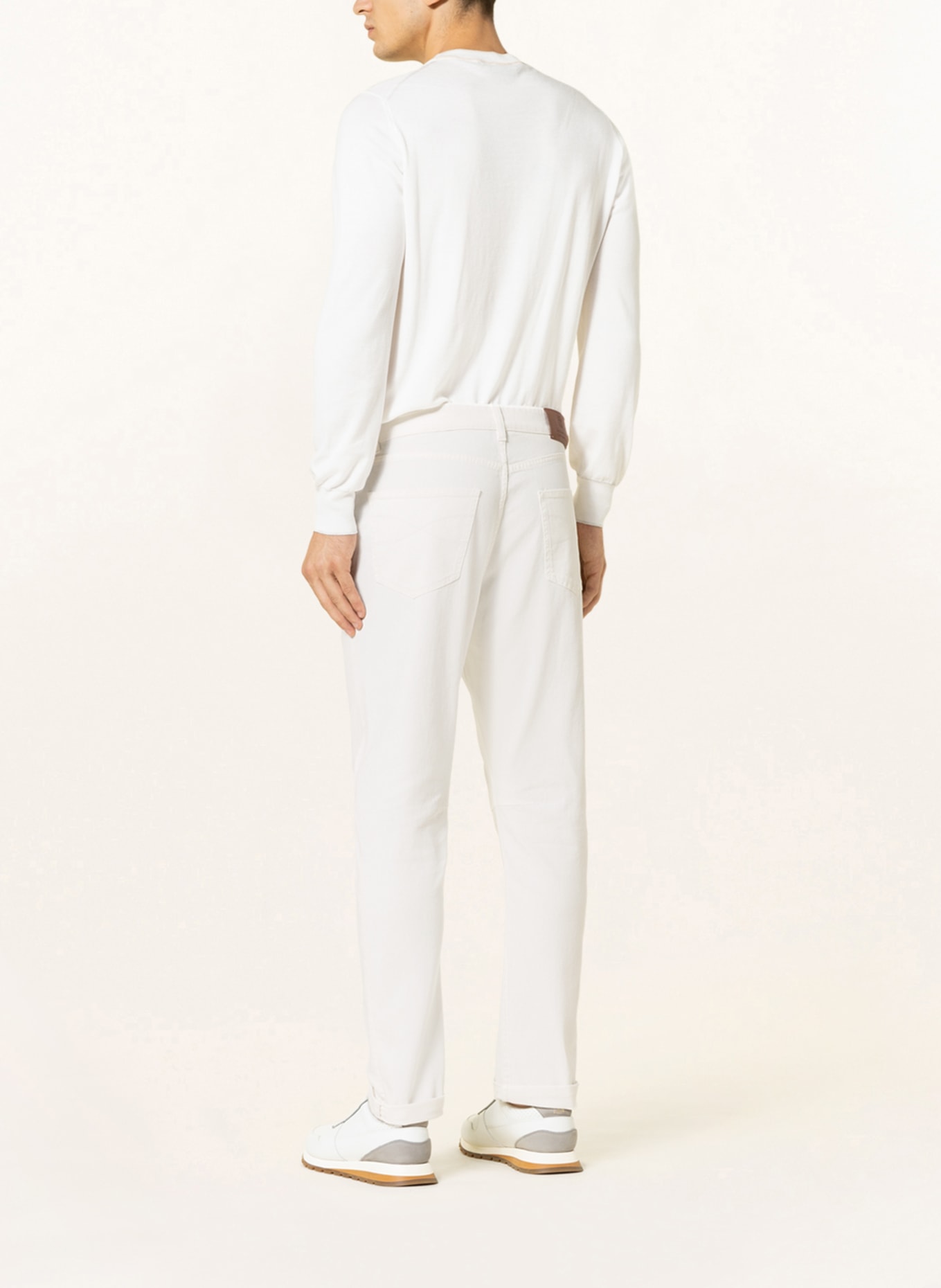 BRUNELLO CUCINELLI Jeans leisure fit, Color: WHITE (Image 3)