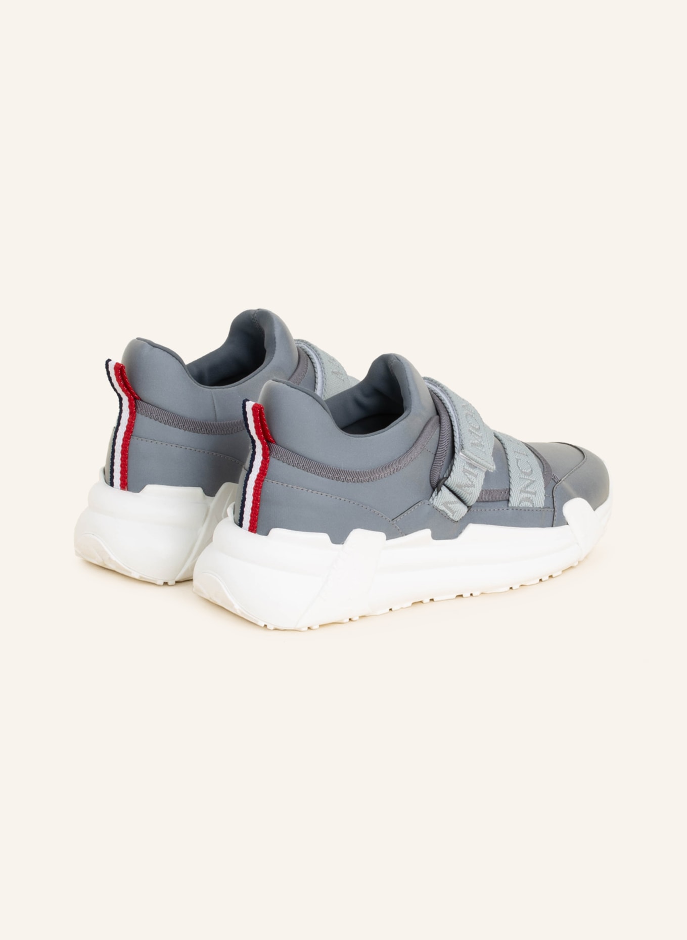 MONCLER Sneakers DOWN COMPASSOR, Color: SILVER (Image 2)