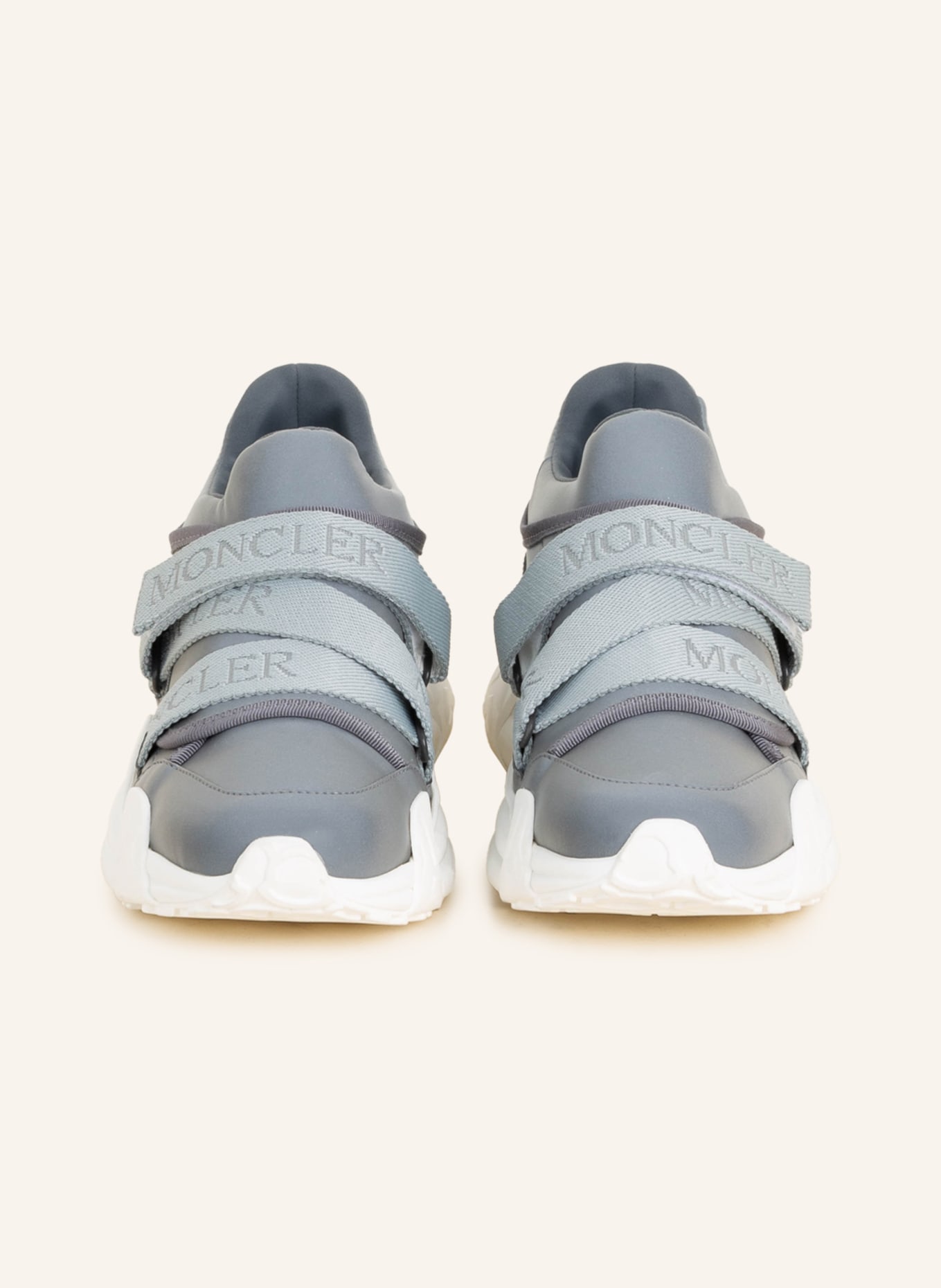 MONCLER Sneakers DOWN COMPASSOR, Color: SILVER (Image 3)