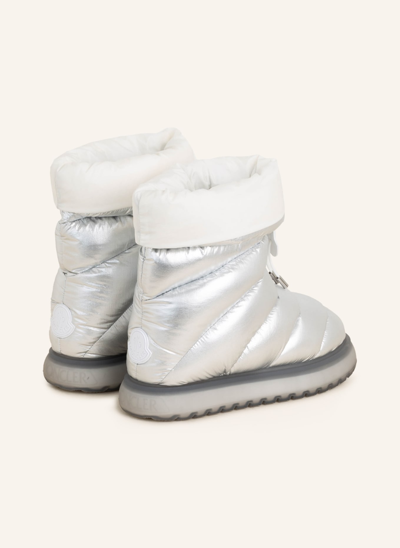 MONCLER Plateau-Boots GAIA, Farbe: SILBER (Bild 2)