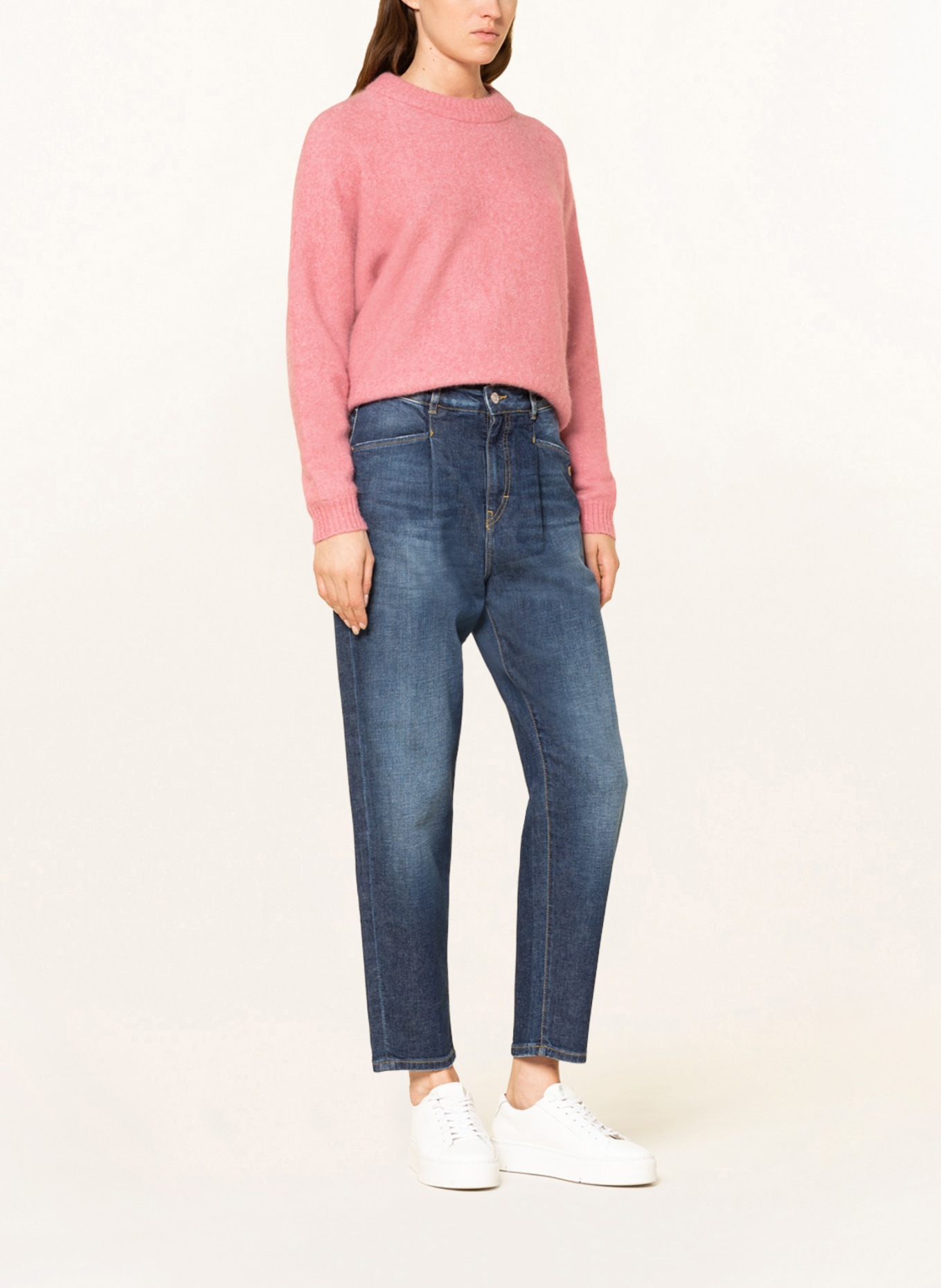GANG Mom jeans SINA CROPPED , Color: 7900 dark wash used (Image 2)