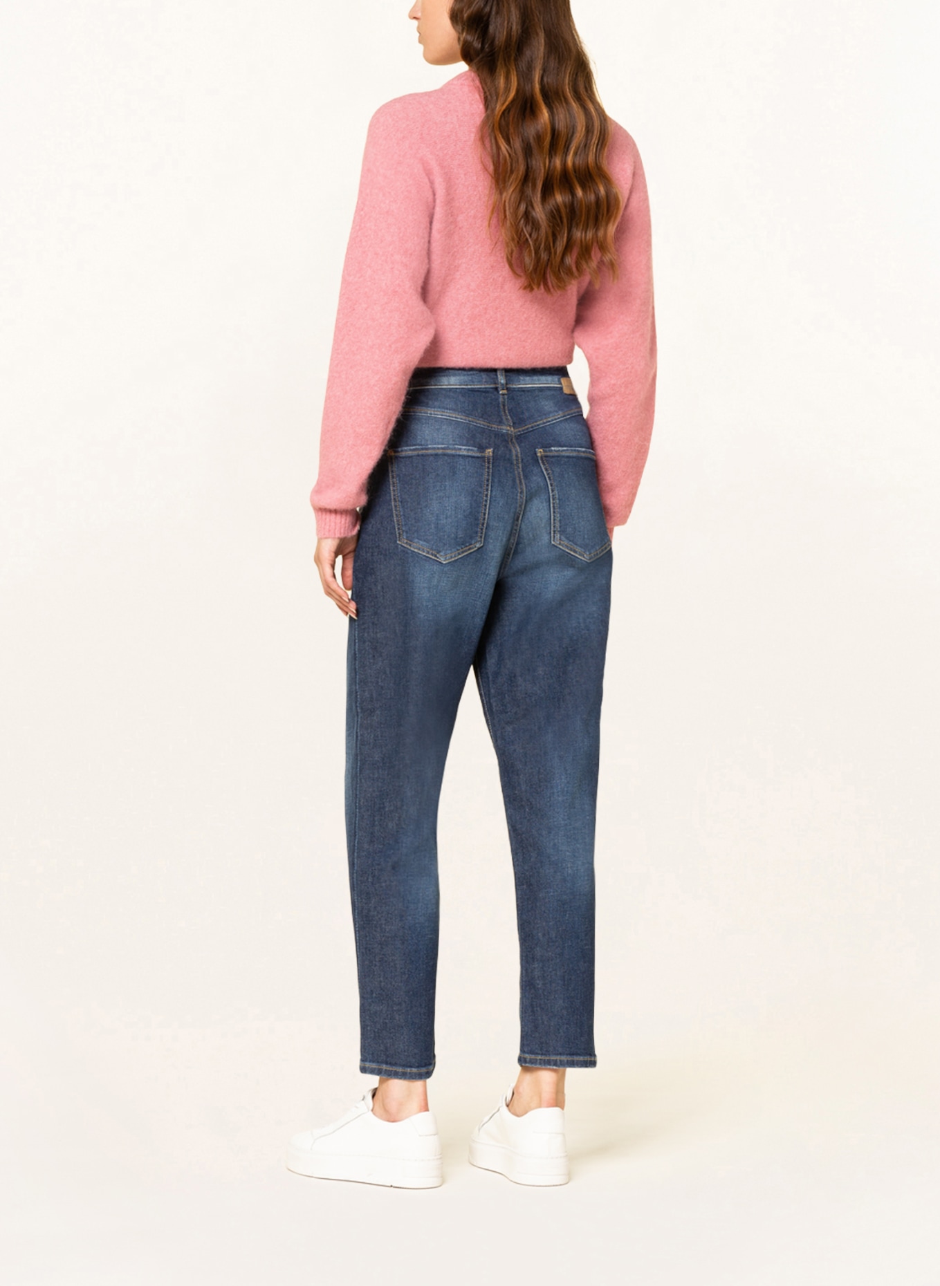 GANG Mom jeans SINA CROPPED , Color: 7900 dark wash used (Image 3)