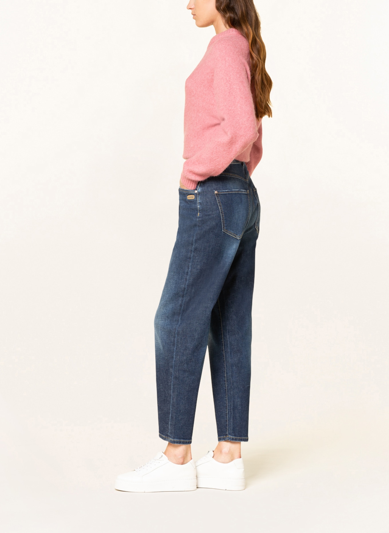 GANG Mom jeans SINA CROPPED , Color: 7900 dark wash used (Image 4)