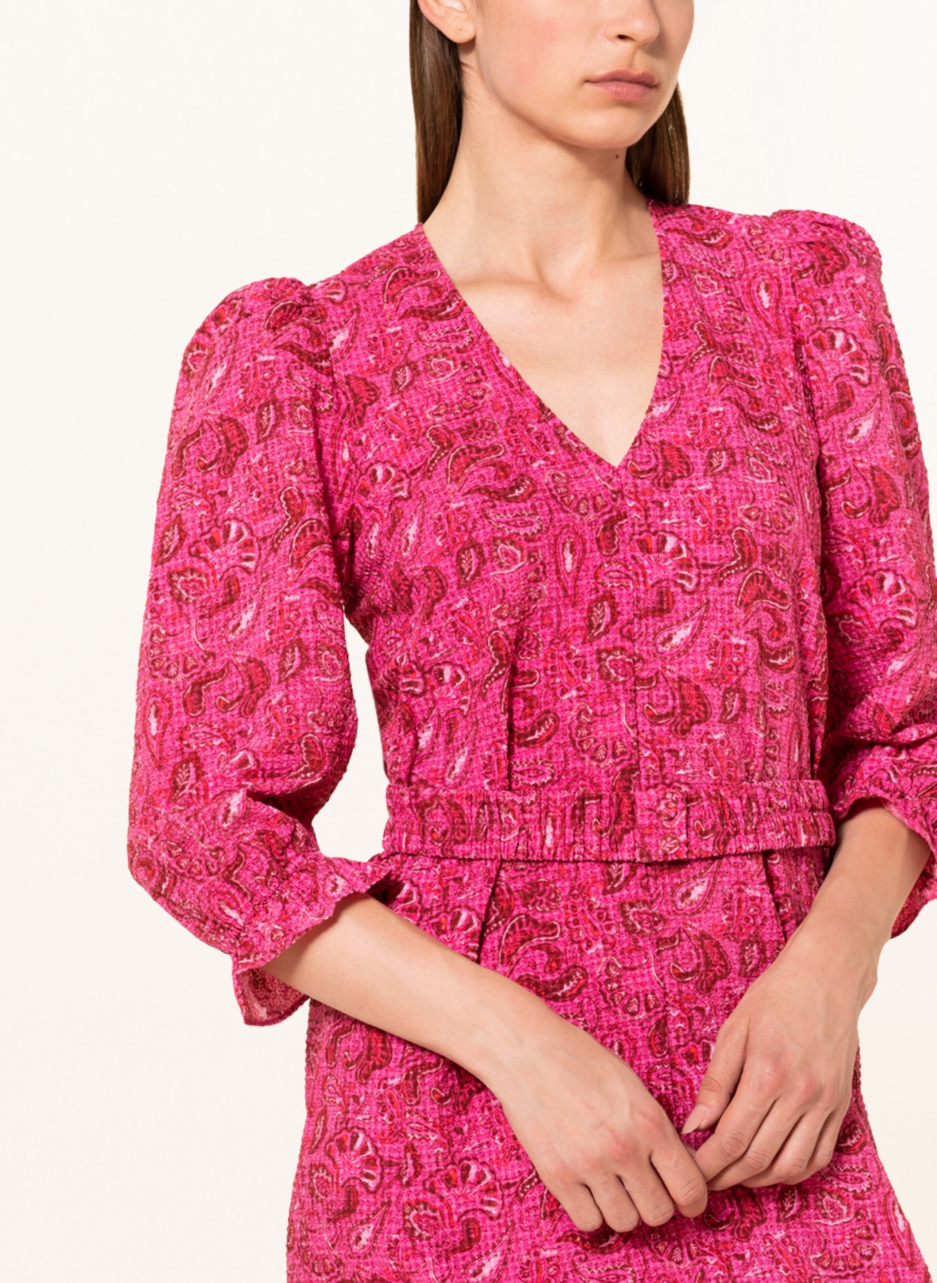 DANTE6 Dress WENDELL with 3/4 sleeves, Color: PINK/ FUCHSIA (Image 4)
