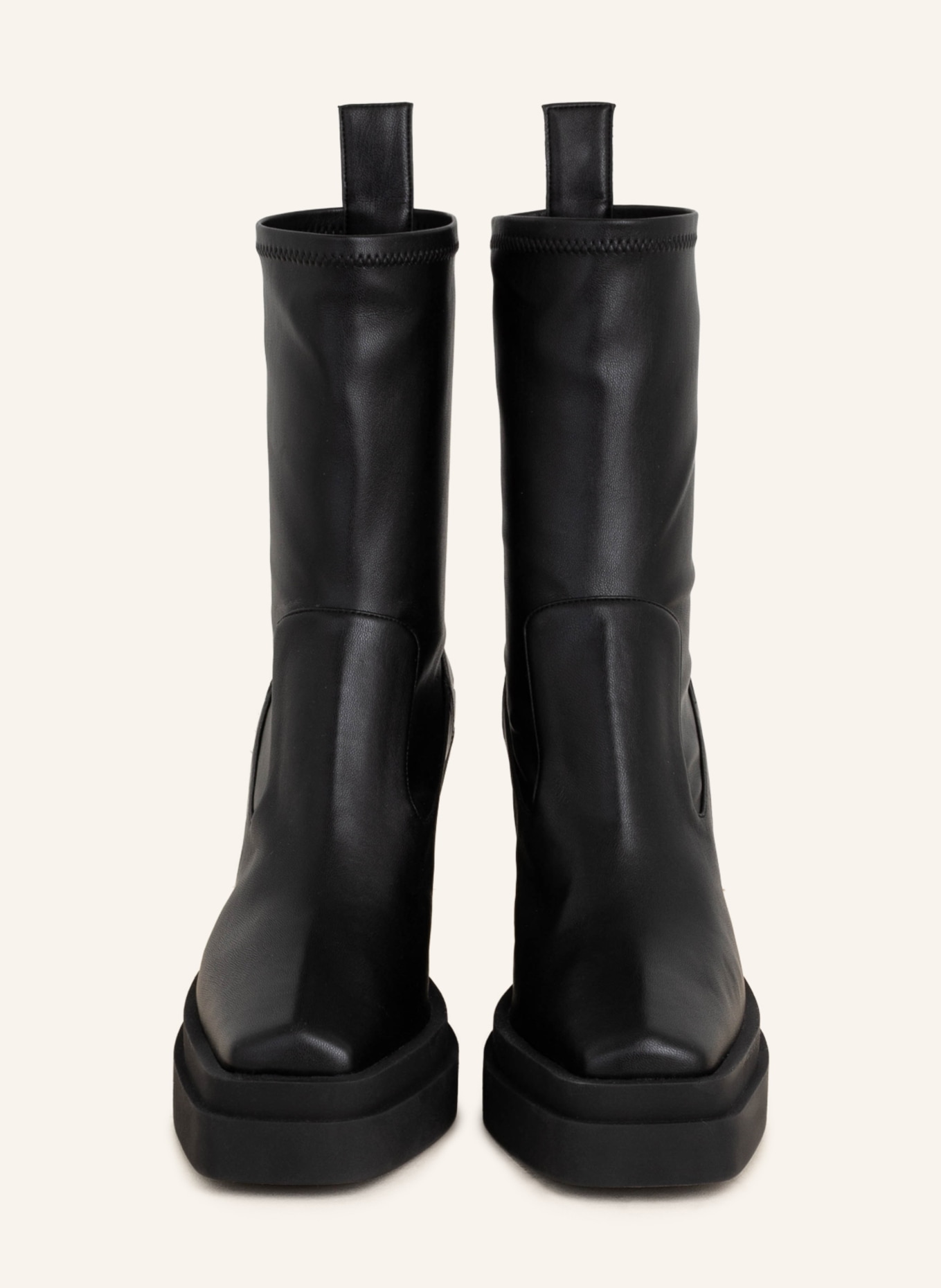 GIA BORGHINI Platform boots GIA 15, Color: BLACK (Image 3)