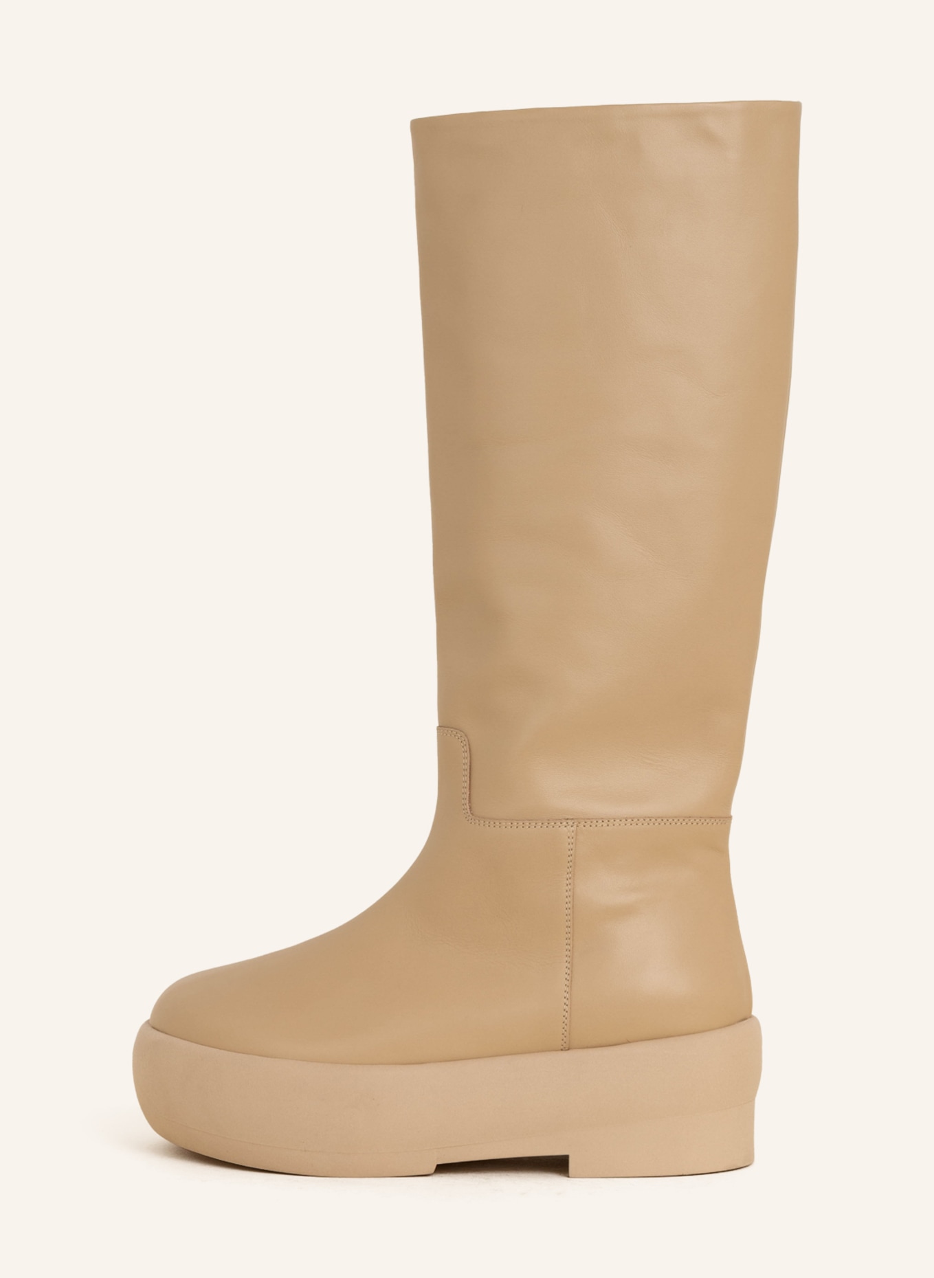 GIA BORGHINI Platform boots GIA 16, Color: BEIGE (Image 4)