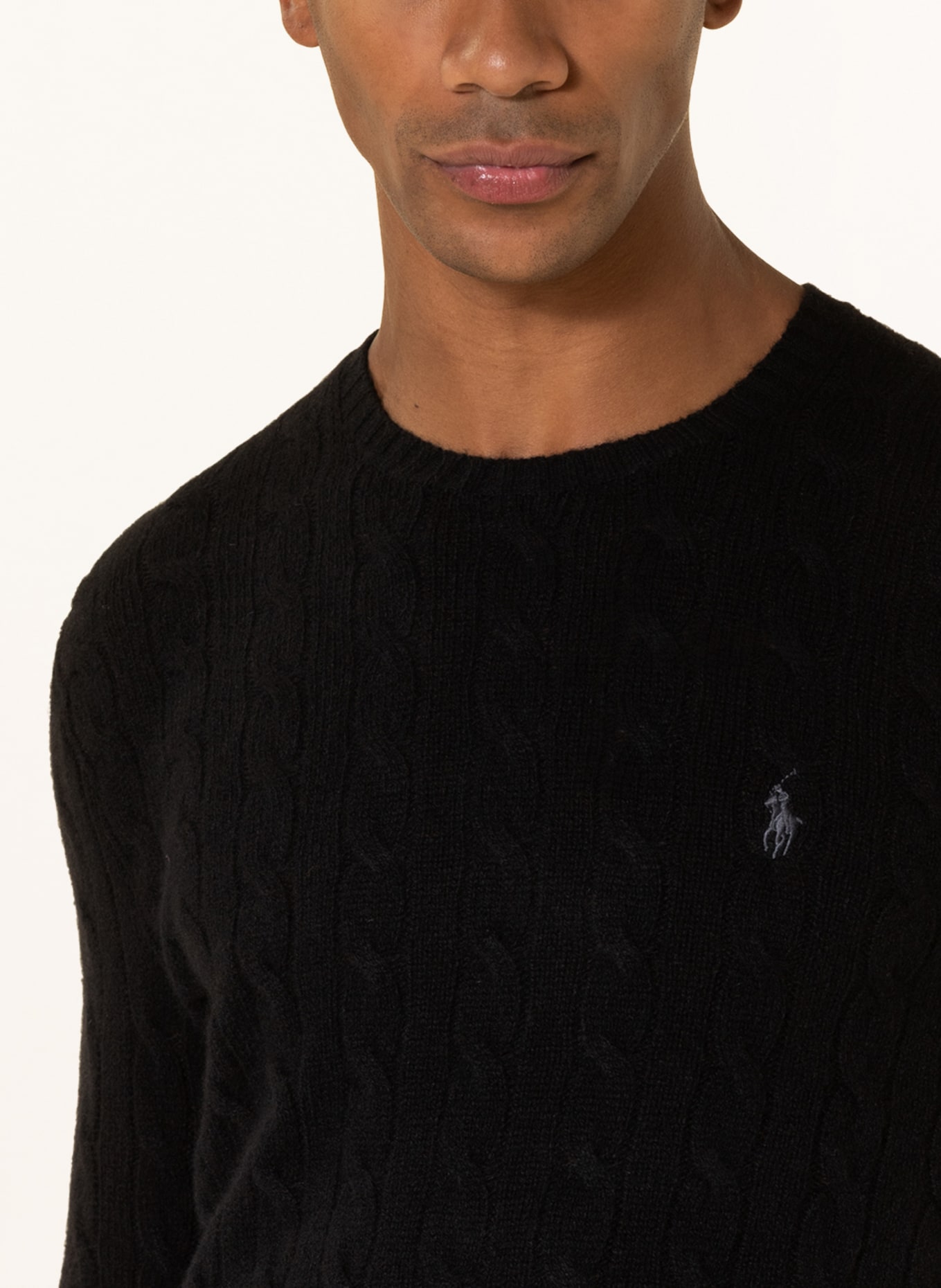 POLO RALPH LAUREN Svetr: ČERNÁ