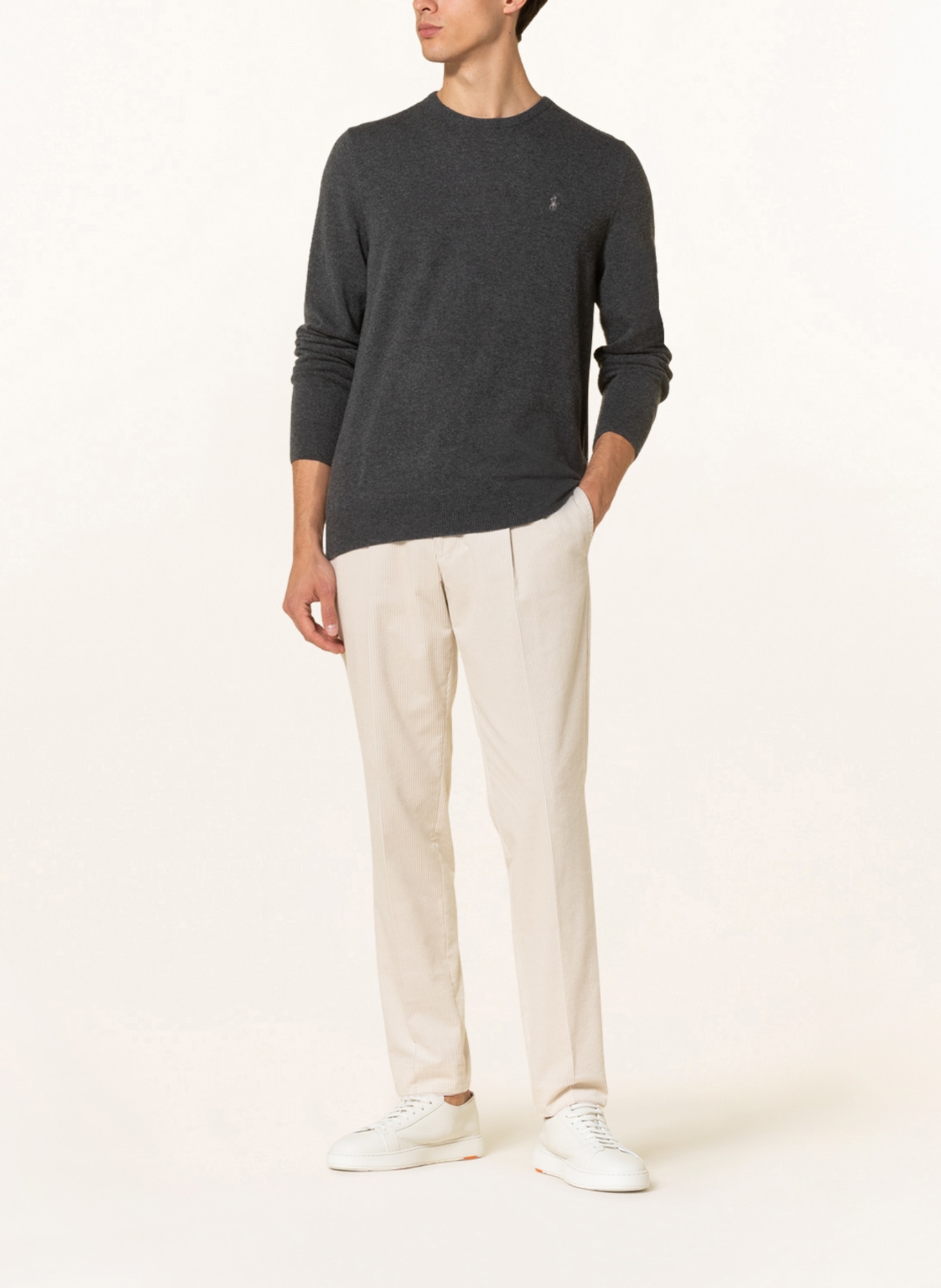 POLO RALPH LAUREN Sweater: DARK GRAY