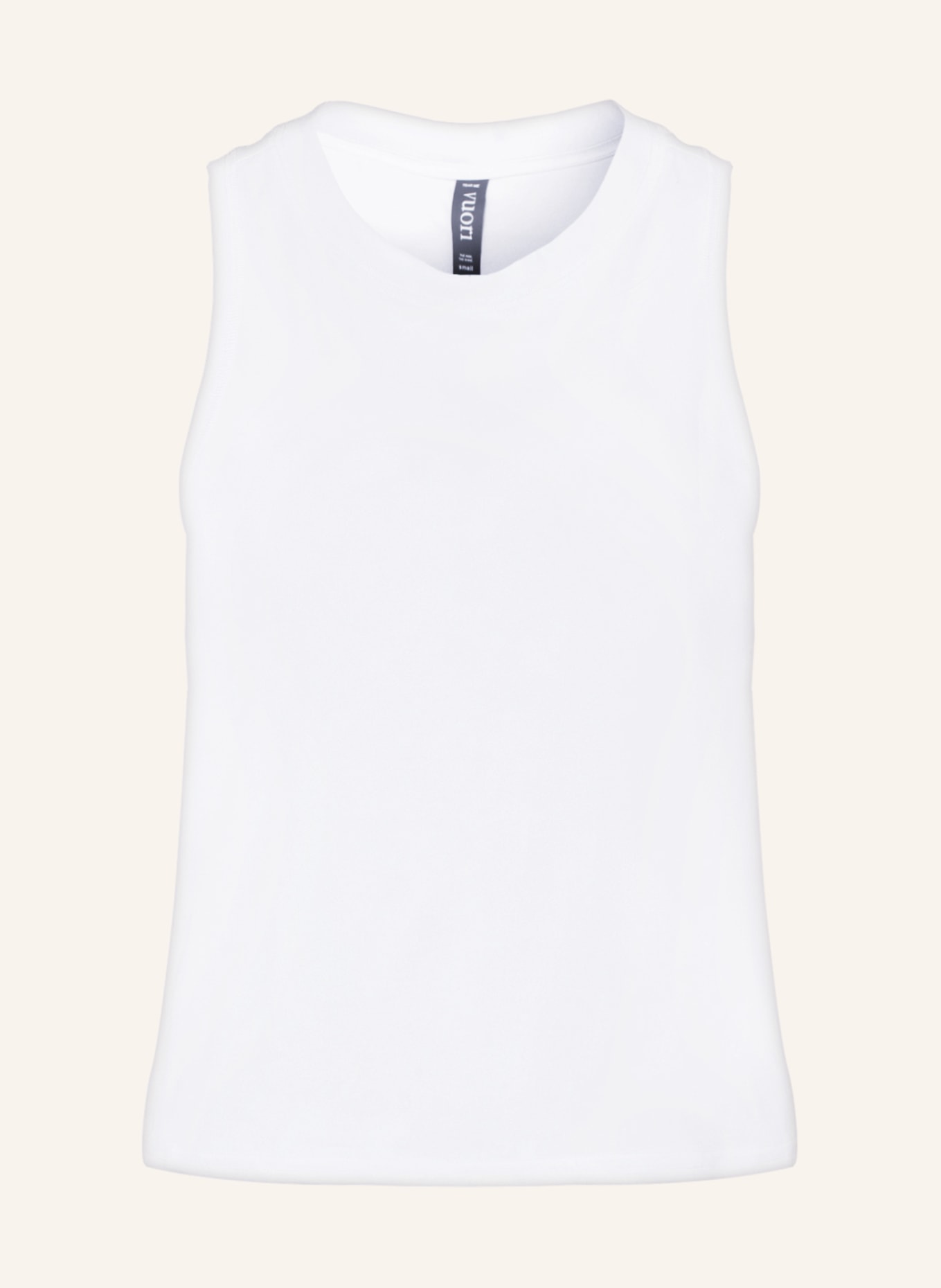 vuori Tank top ENERGY with UV protection 30+, Color: WHITE (Image 1)