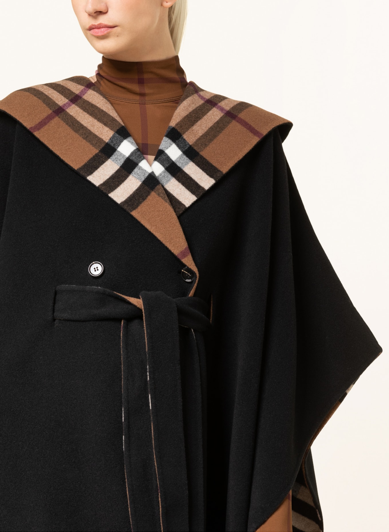 Burberry wrap poncho Clearance