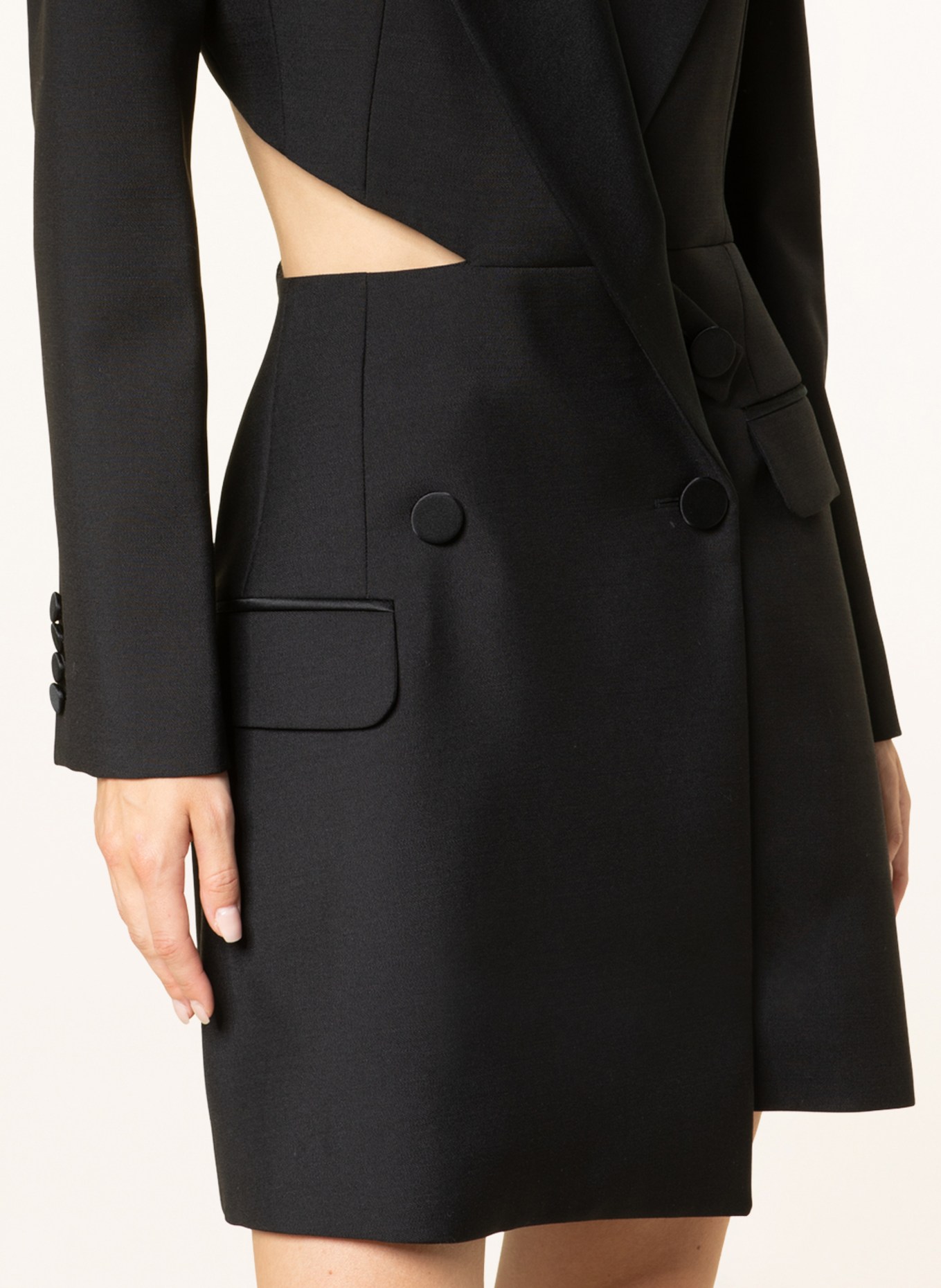 Alexander McQUEEN Blazer dress , Color: BLACK (Image 4)