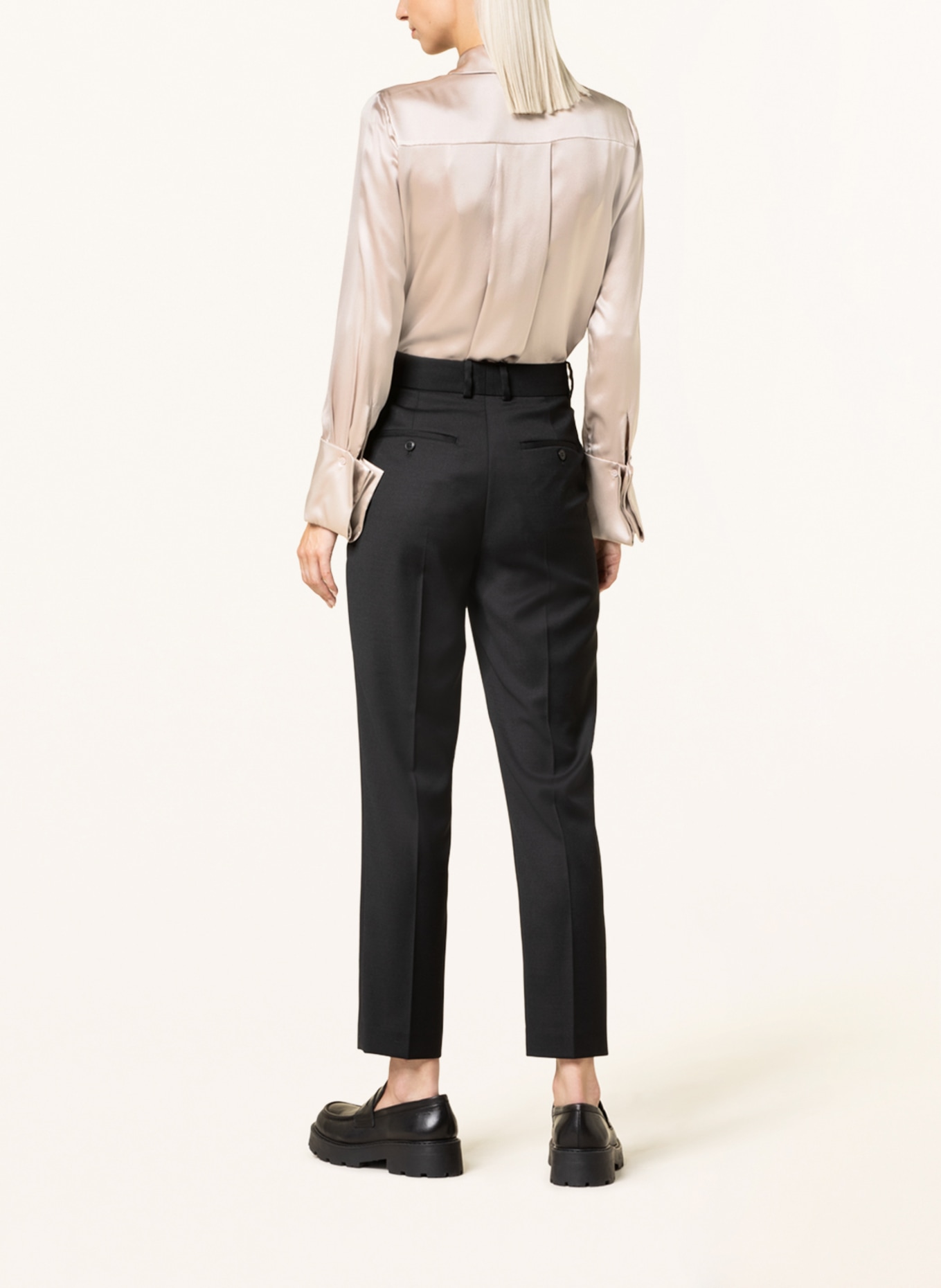 REISS Trousers HAISLEY, Color: BLACK (Image 3)