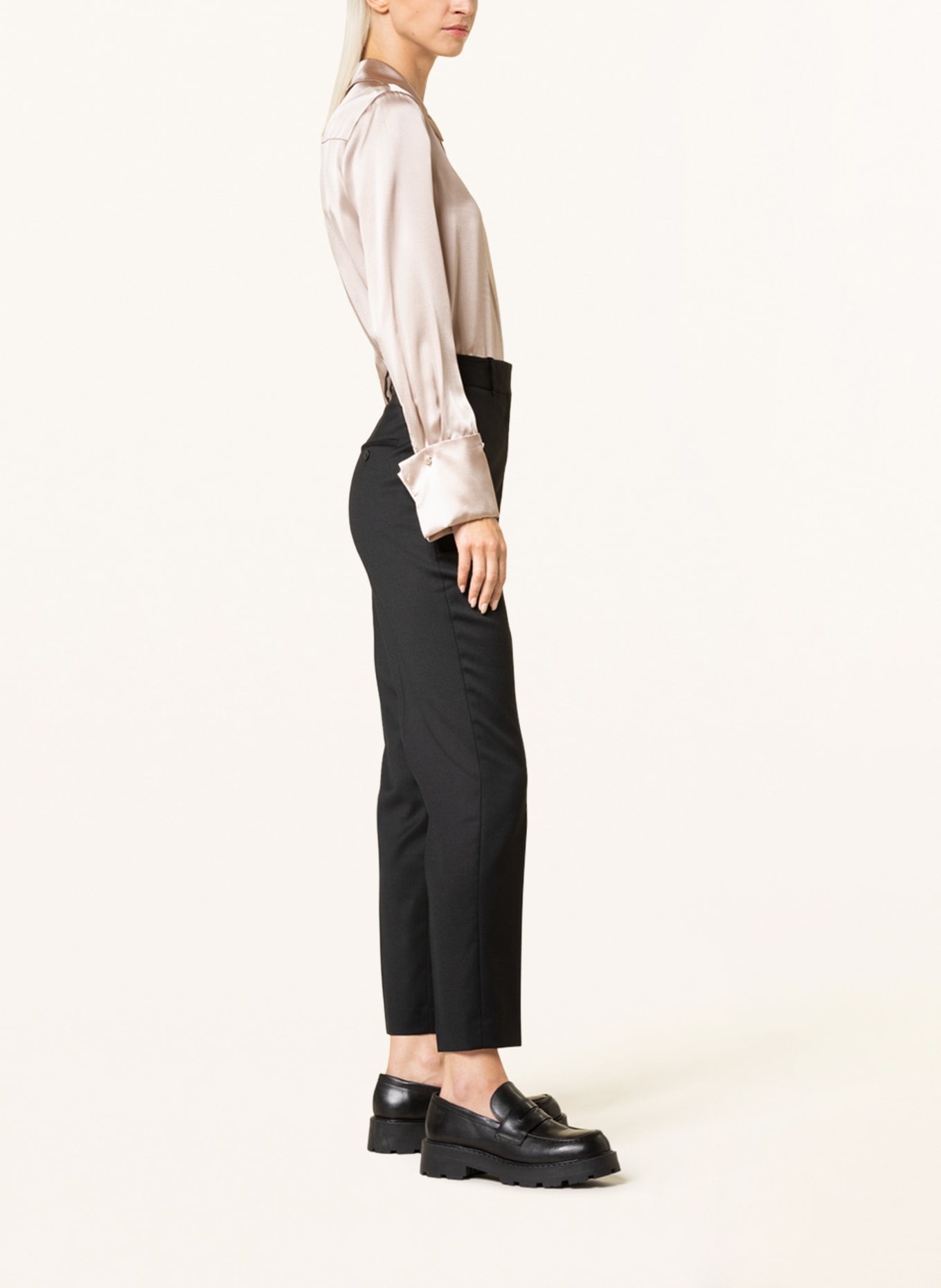 REISS Trousers HAISLEY, Color: BLACK (Image 4)