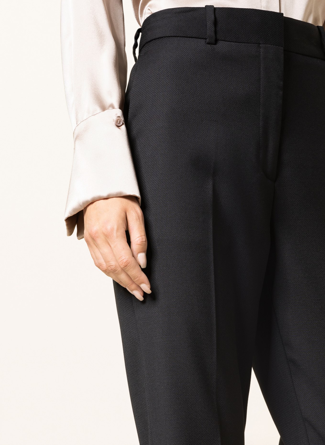 REISS Trousers HAISLEY, Color: BLACK (Image 5)
