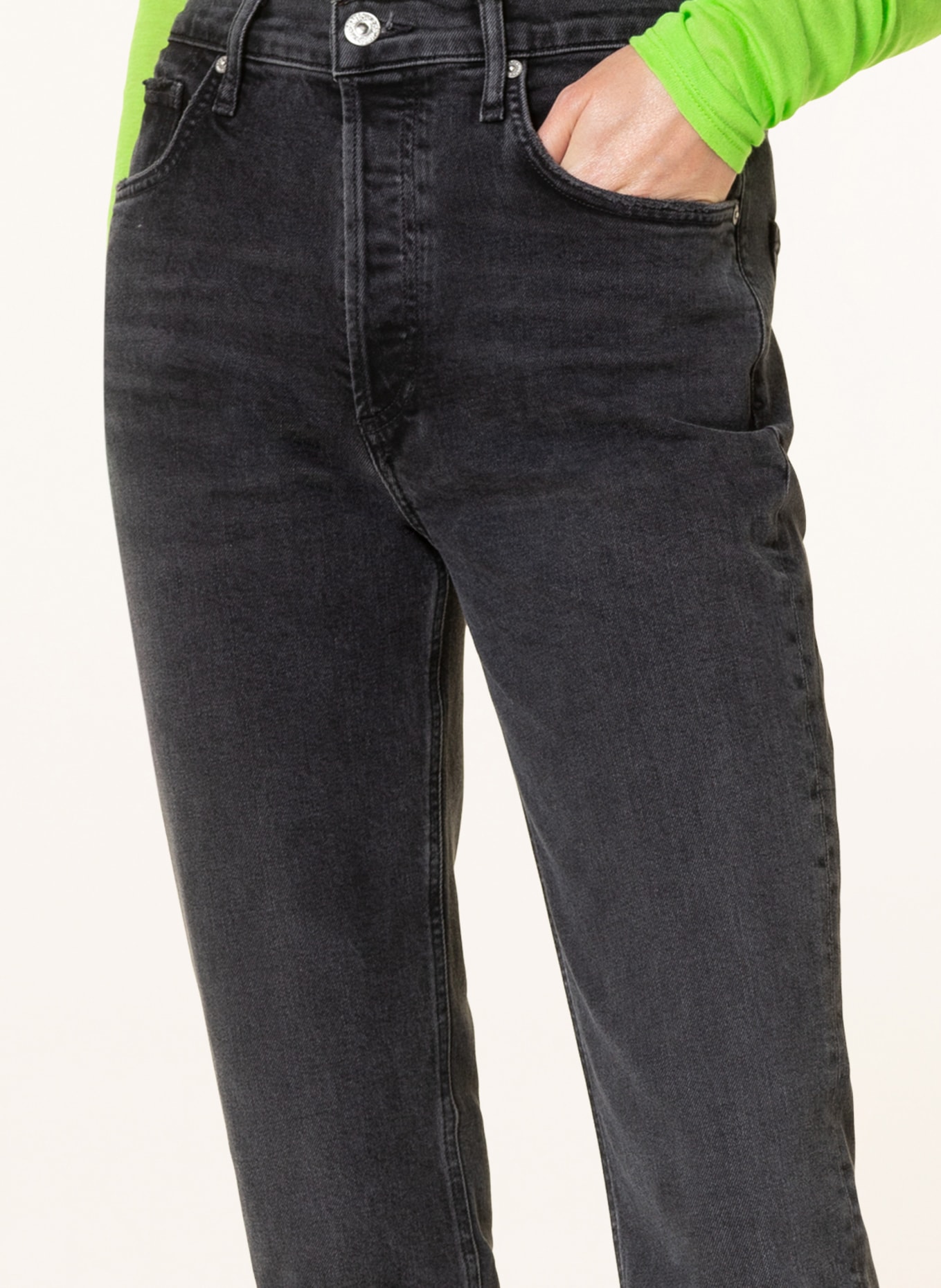 CITIZENS of HUMANITY Bootcut Jeans LIBBY, Farbe: Lights Out washed black (Bild 5)