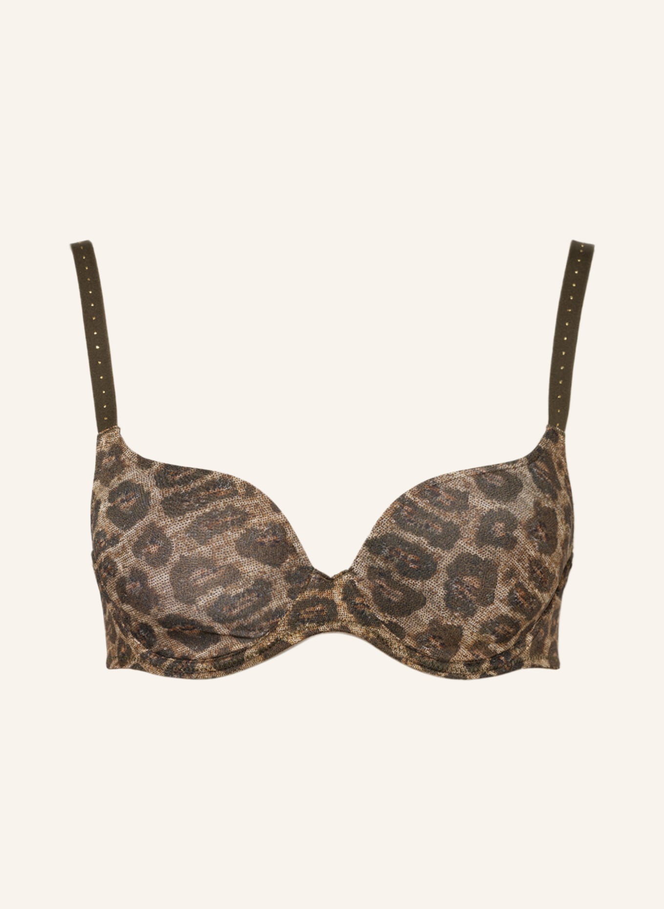 MARIE JO Molded cup bra HUGH, Color: OLIVE/ CREAM/ LIGHT BROWN(Image null)
