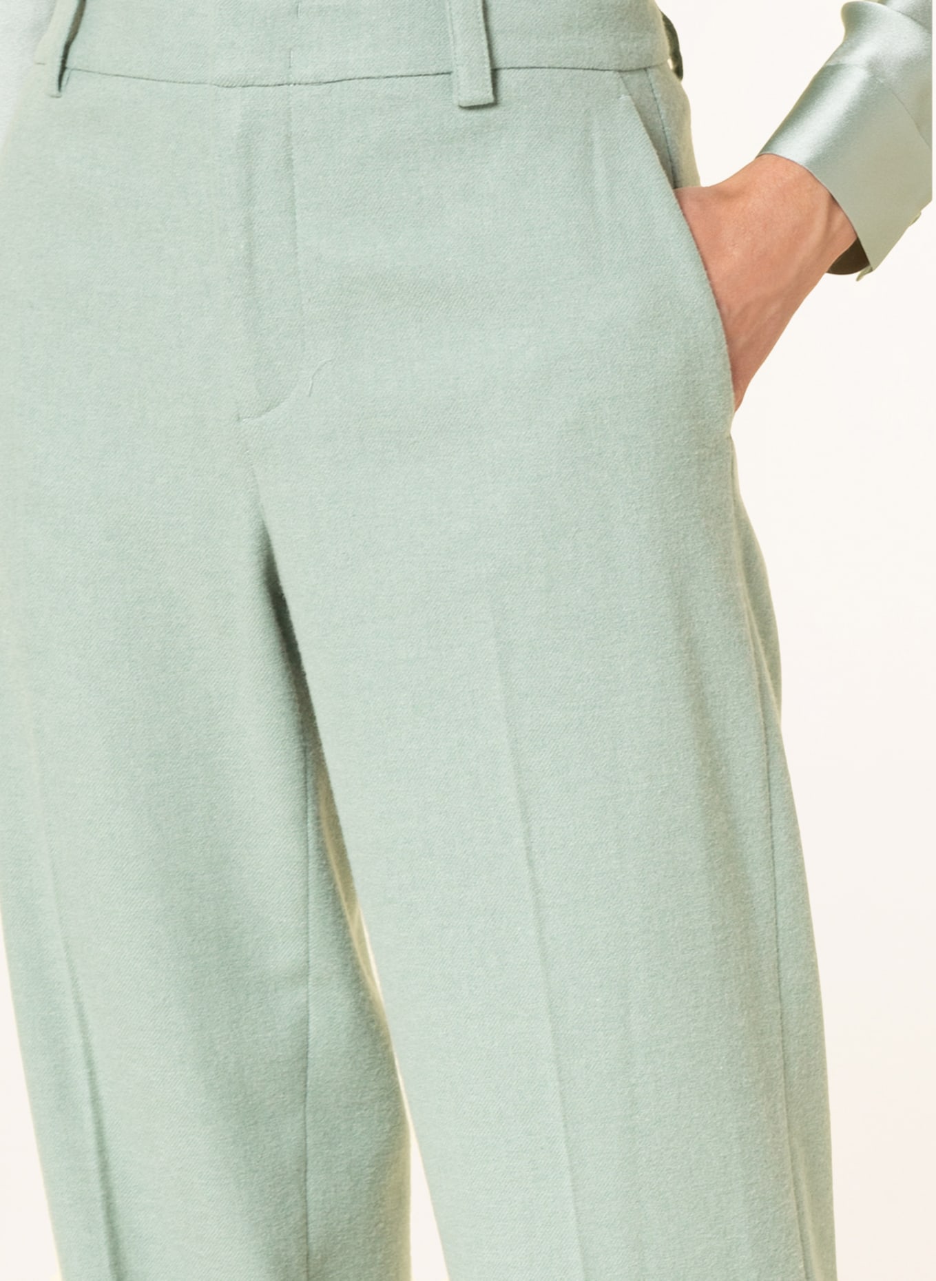 VINCE Wide leg trousers, Color: MINT (Image 5)