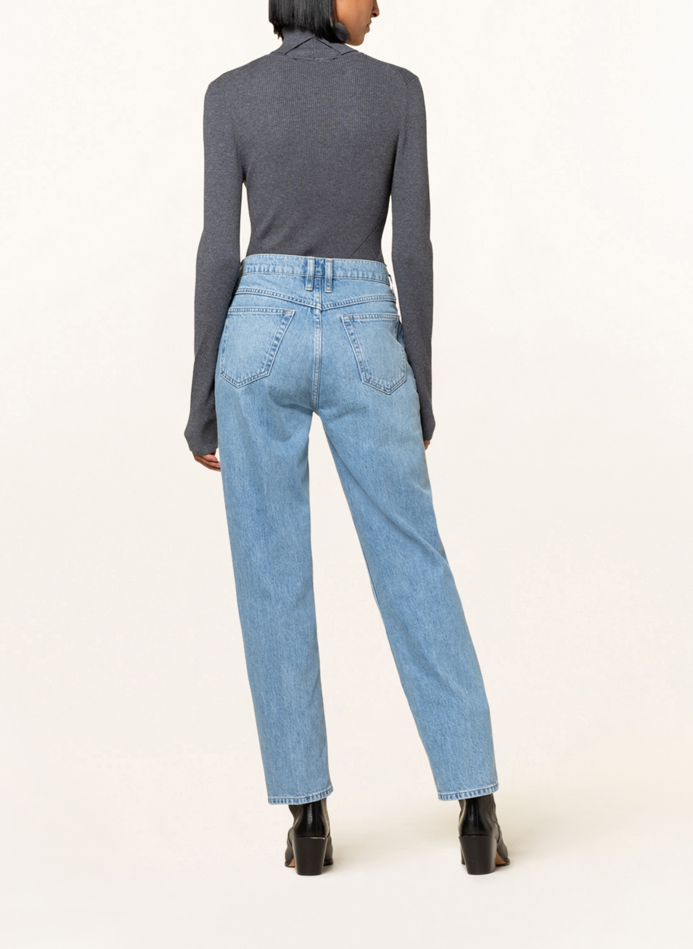 FRAME DENIM Straight Jeans LE HIGH 'N' TIGHT, Farbe: ZONA ZONA (Bild 3)