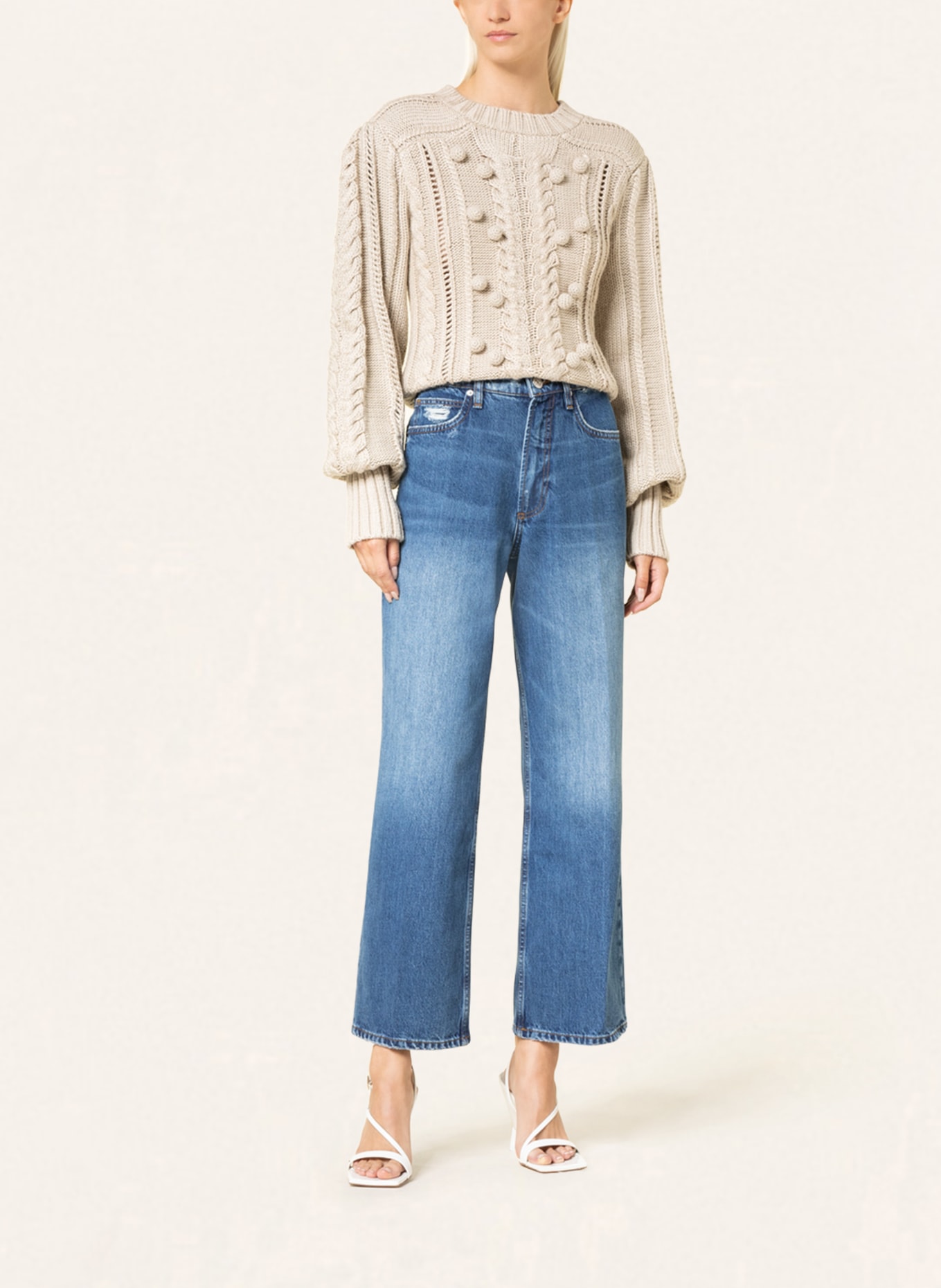 FRAME Jeans-Culotte LE PIXIE HIGH 'N' TIGHT, Farbe: STNL STEARNLEE (Bild 2)