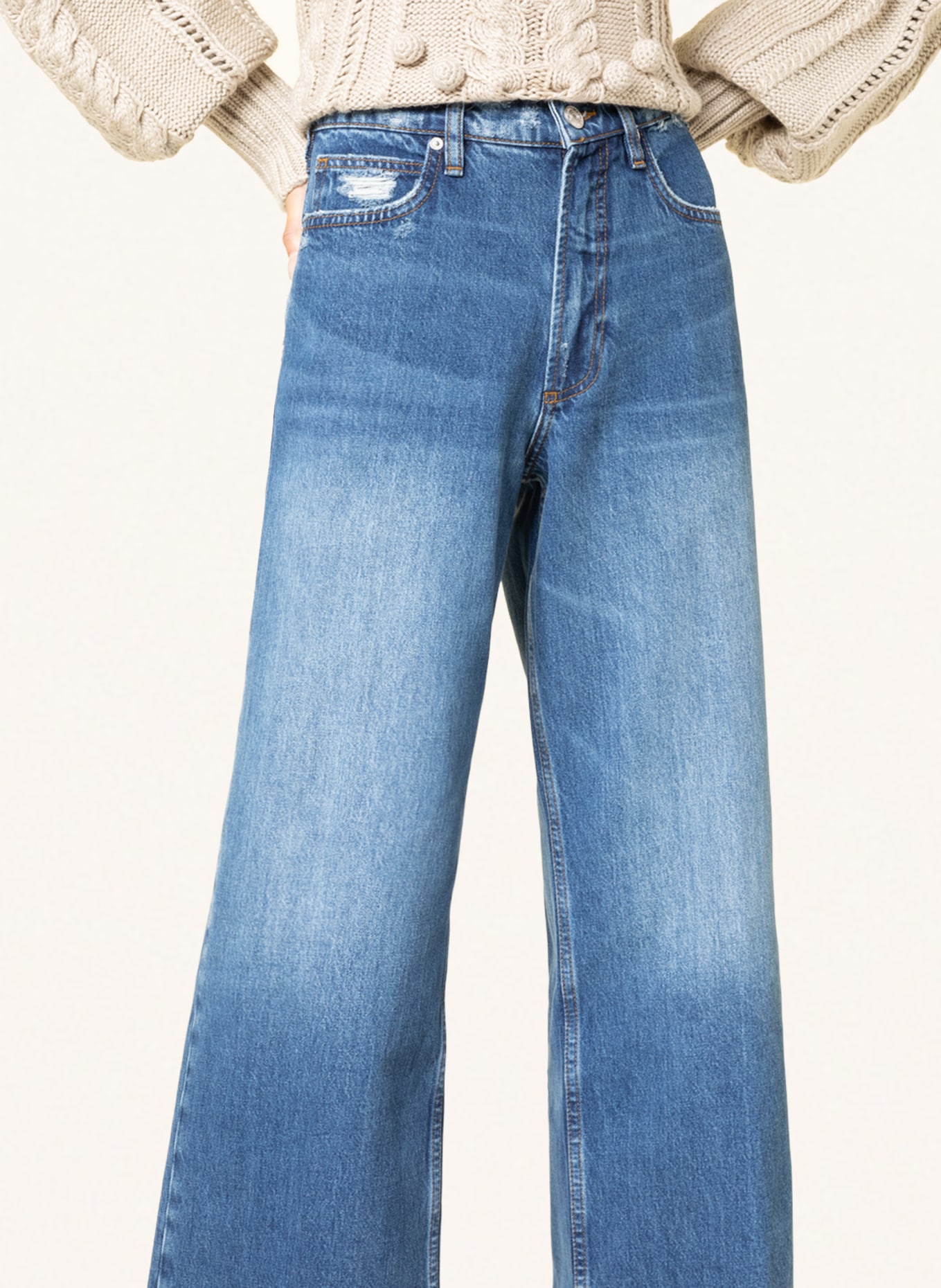 FRAME Jeans-Culotte LE PIXIE HIGH 'N' TIGHT, Farbe: STNL STEARNLEE (Bild 5)
