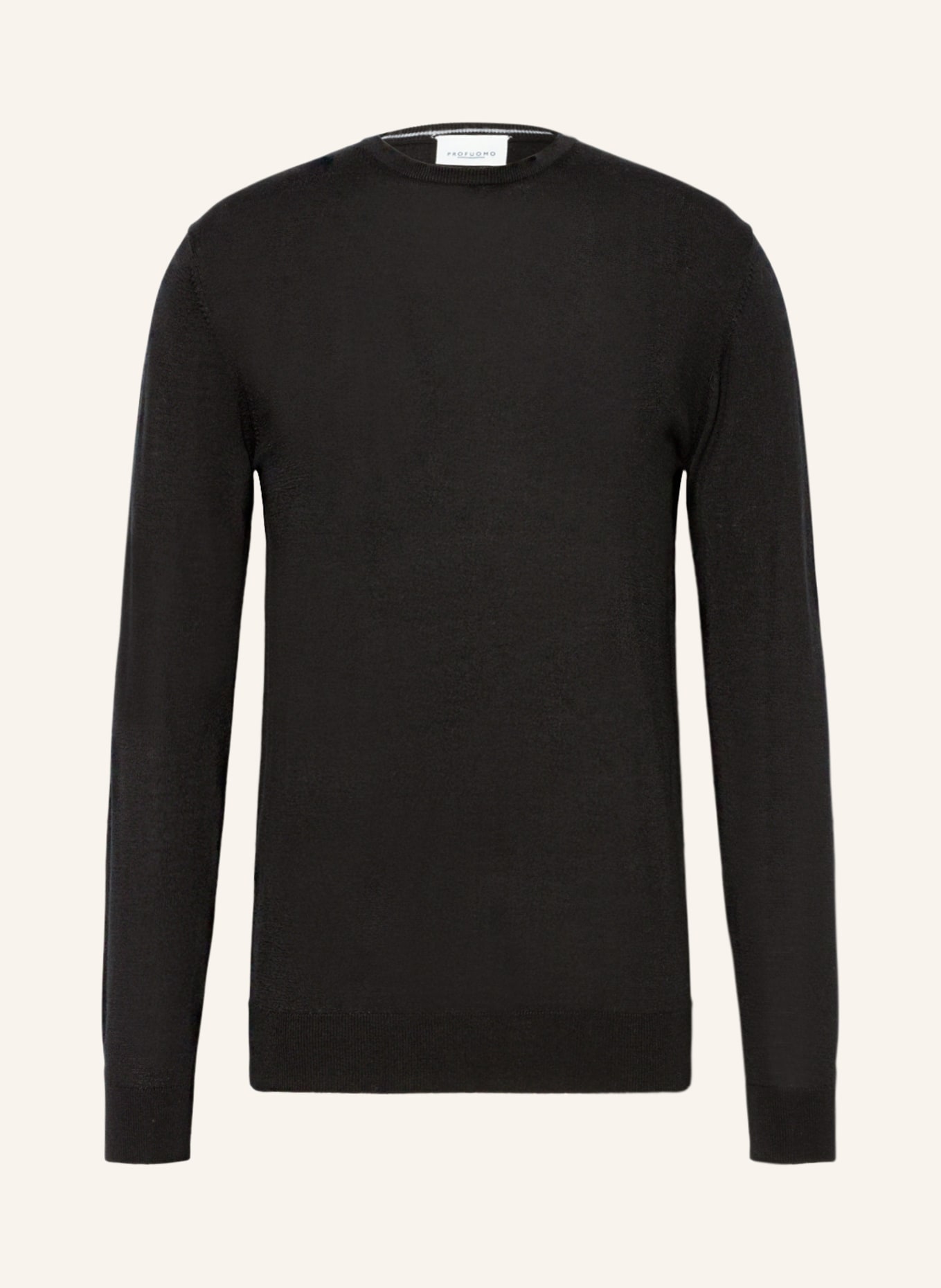 PROFUOMO Sweater, Color: BLACK (Image 1)