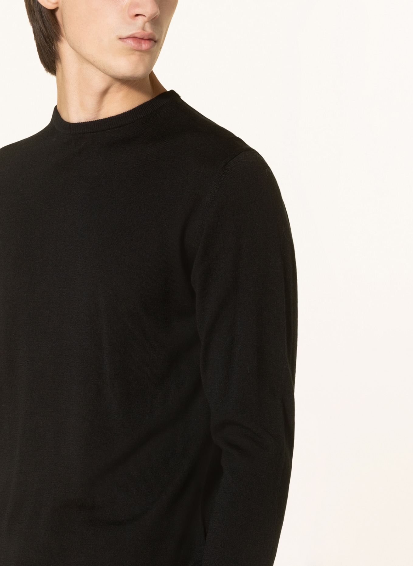 PROFUOMO Sweater, Color: BLACK (Image 4)