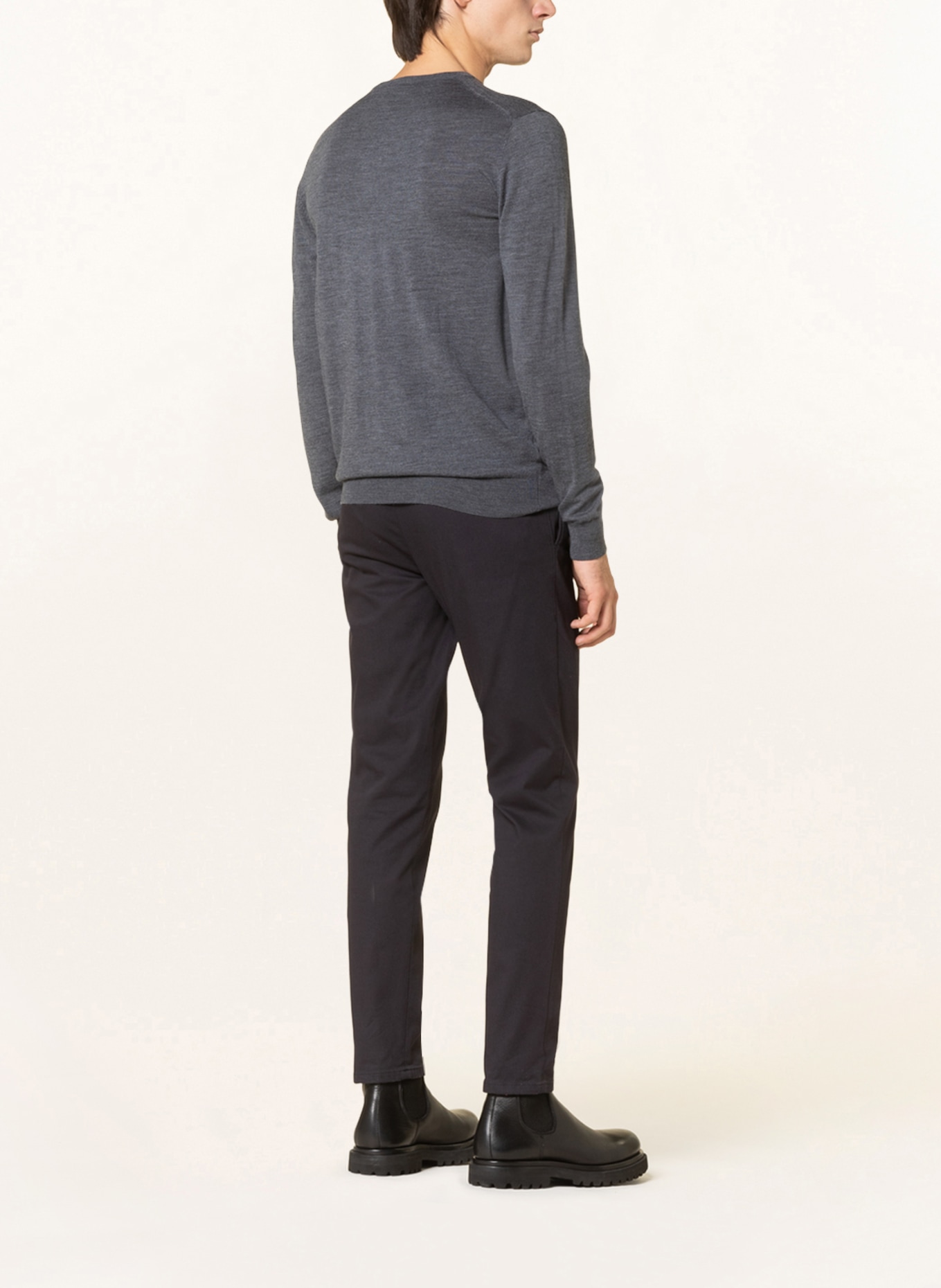 PROFUOMO Sweater , Color: GRAY (Image 3)